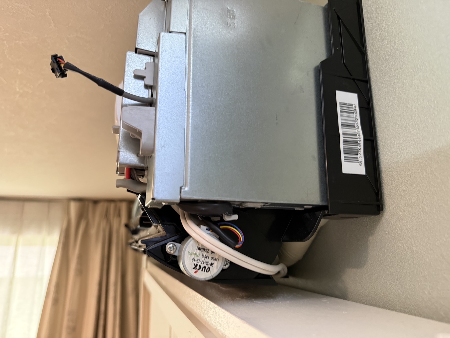 東京都世田谷区北沢の壁掛けエアコンの作業後1