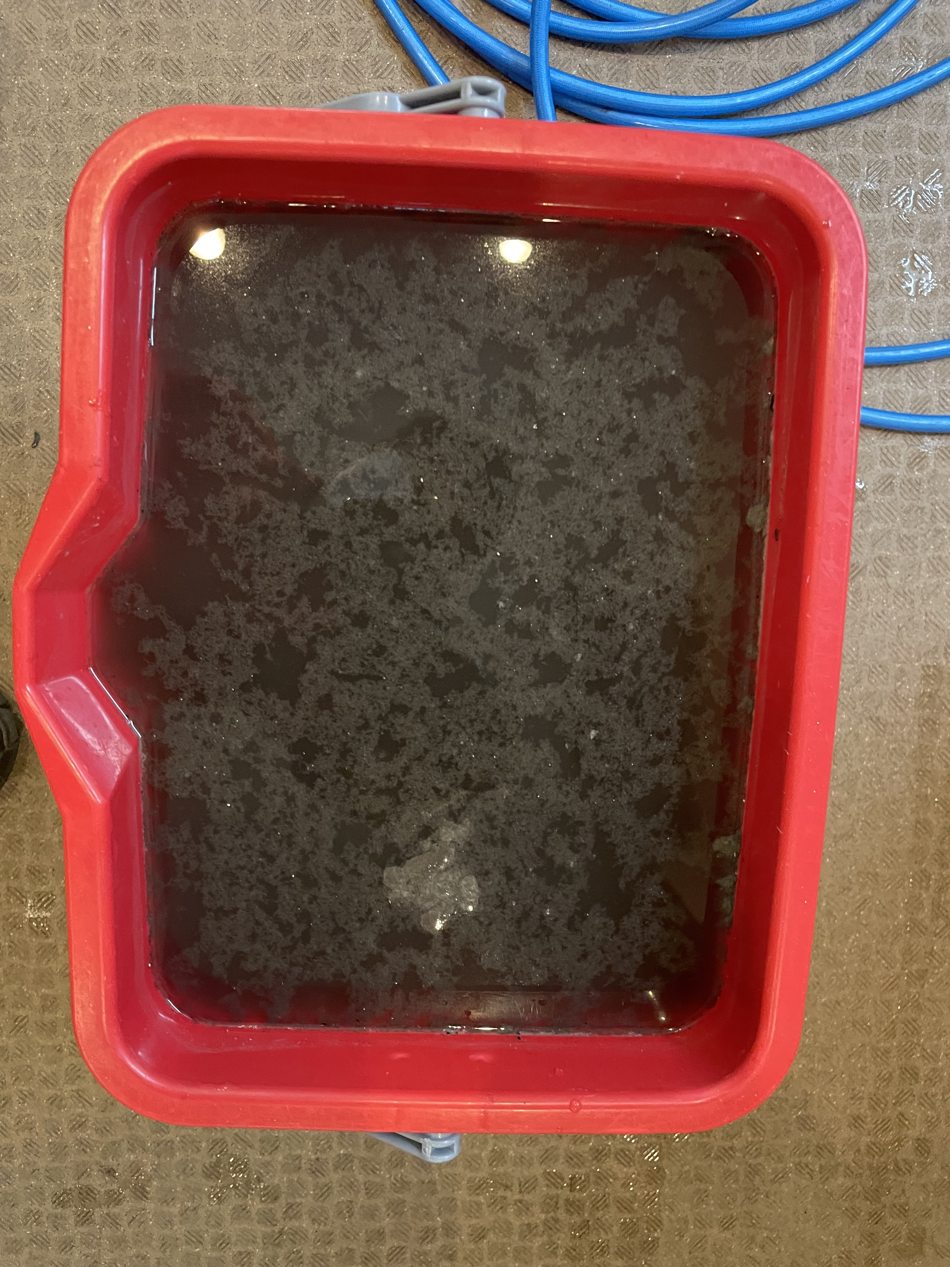 東京都世田谷区北沢の業務用天井埋め込みエアコンの作業後3