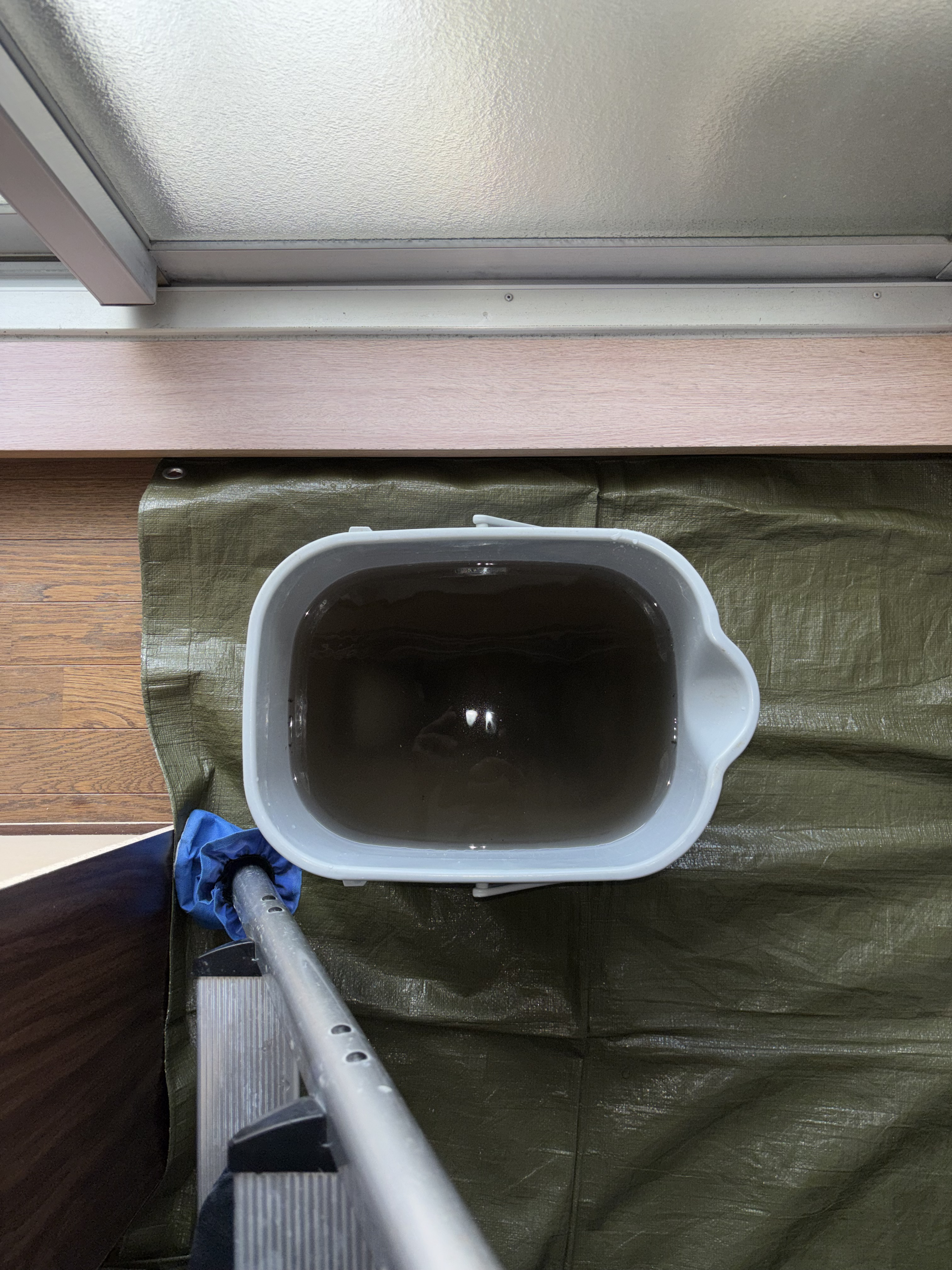 神奈川県藤沢市の壁掛けエアコンの作業後3