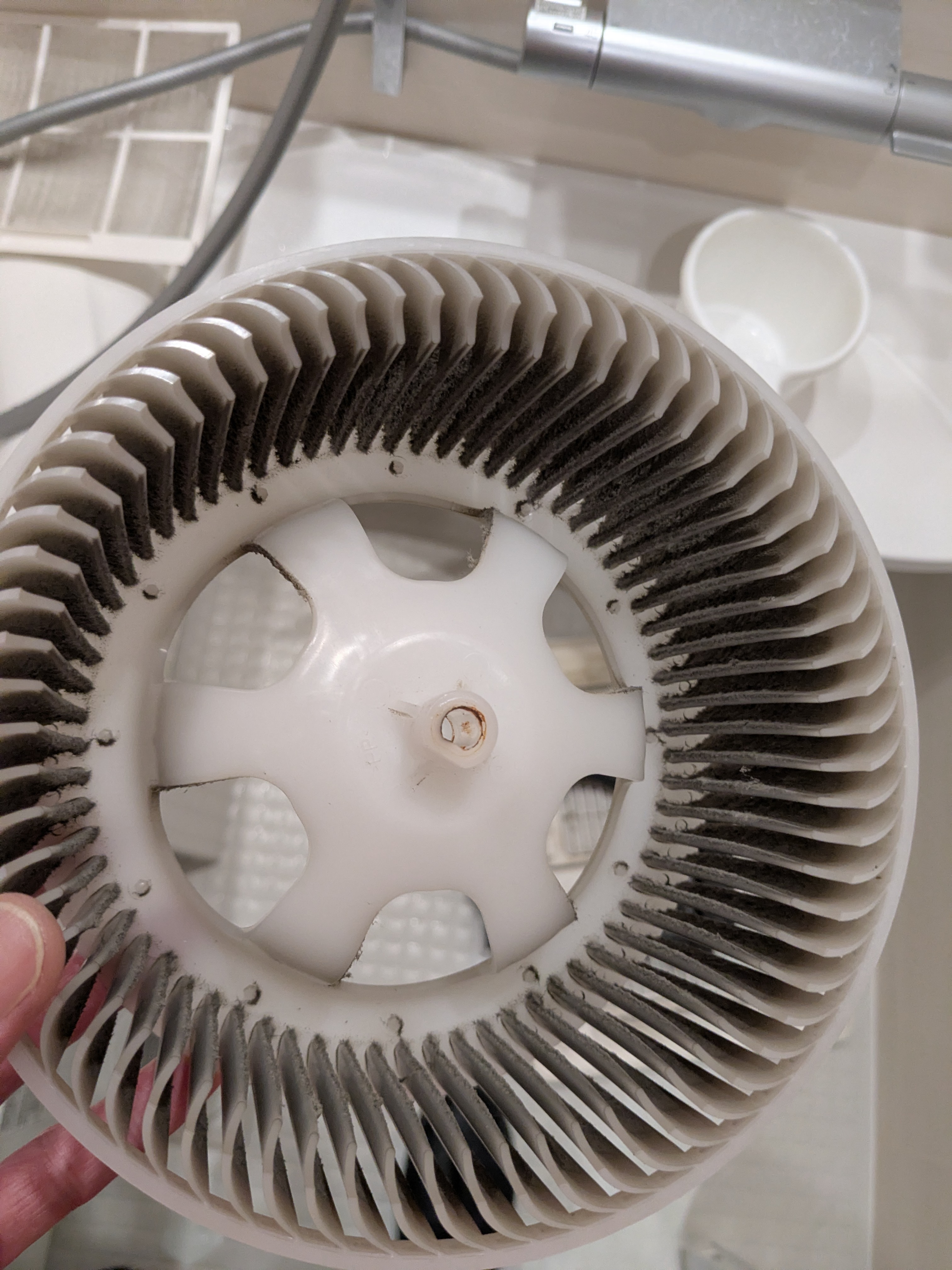 東京都世田谷区の浴室乾燥機クリーニングの作業前1