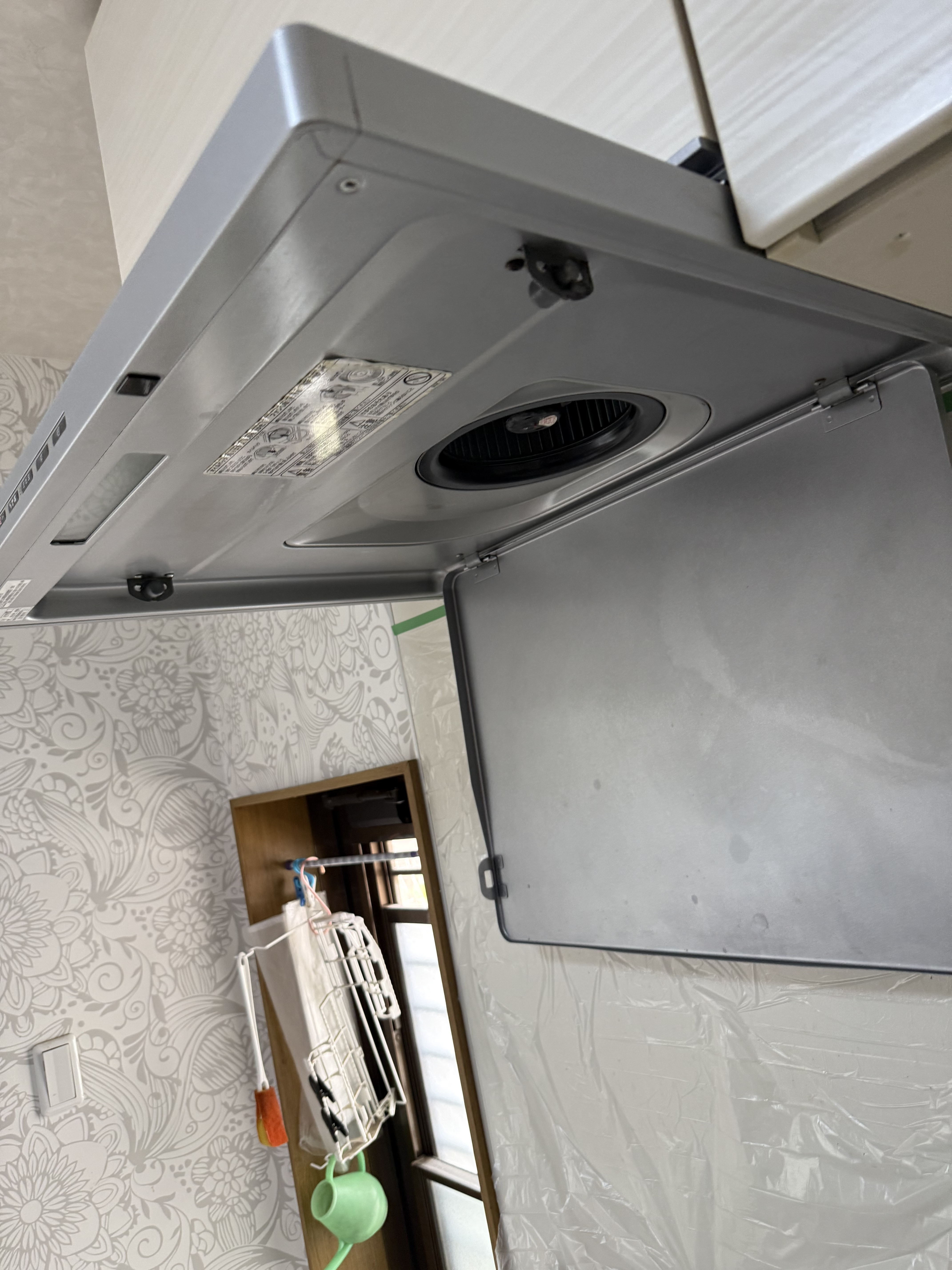 千葉県八千代市のレンジフードクリーニングの作業後1