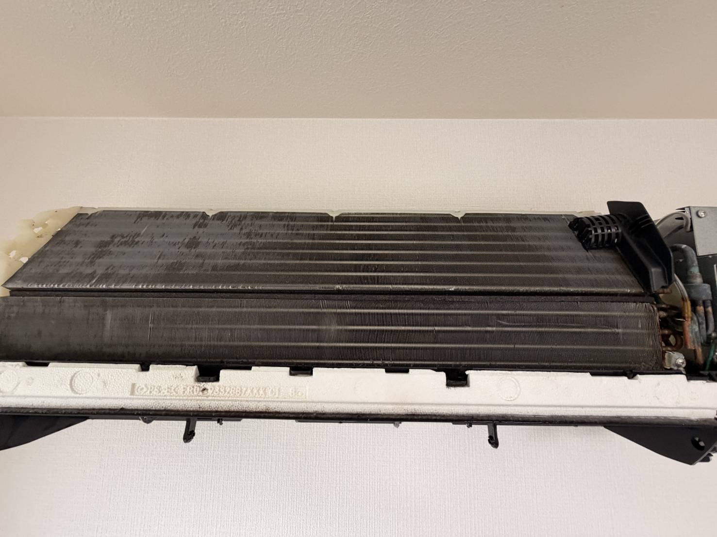 茨城県日立市の壁掛けエアコンの作業後2