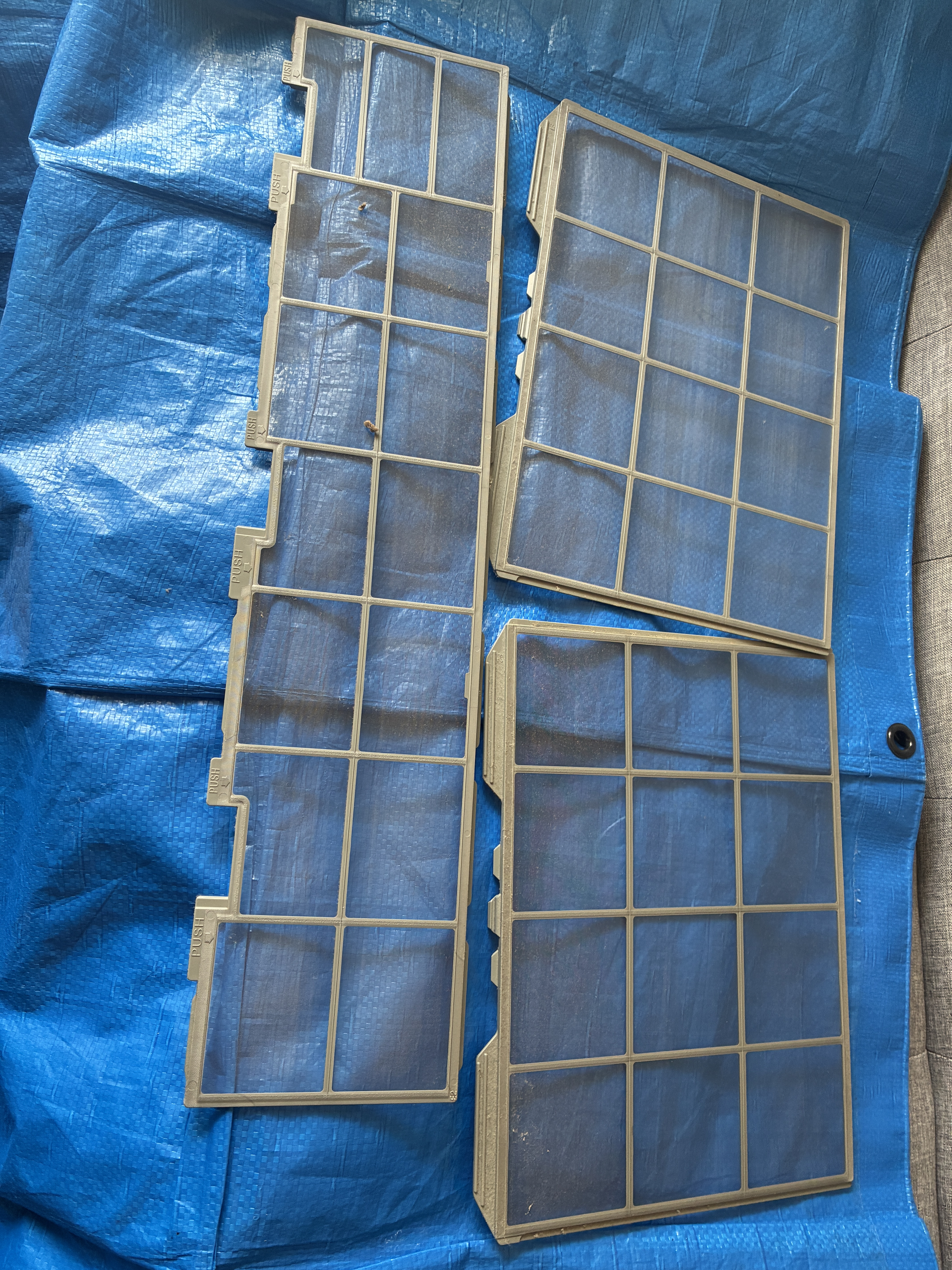 茨城県稲敷郡美浦村のお掃除機能付きエアコンの作業前1