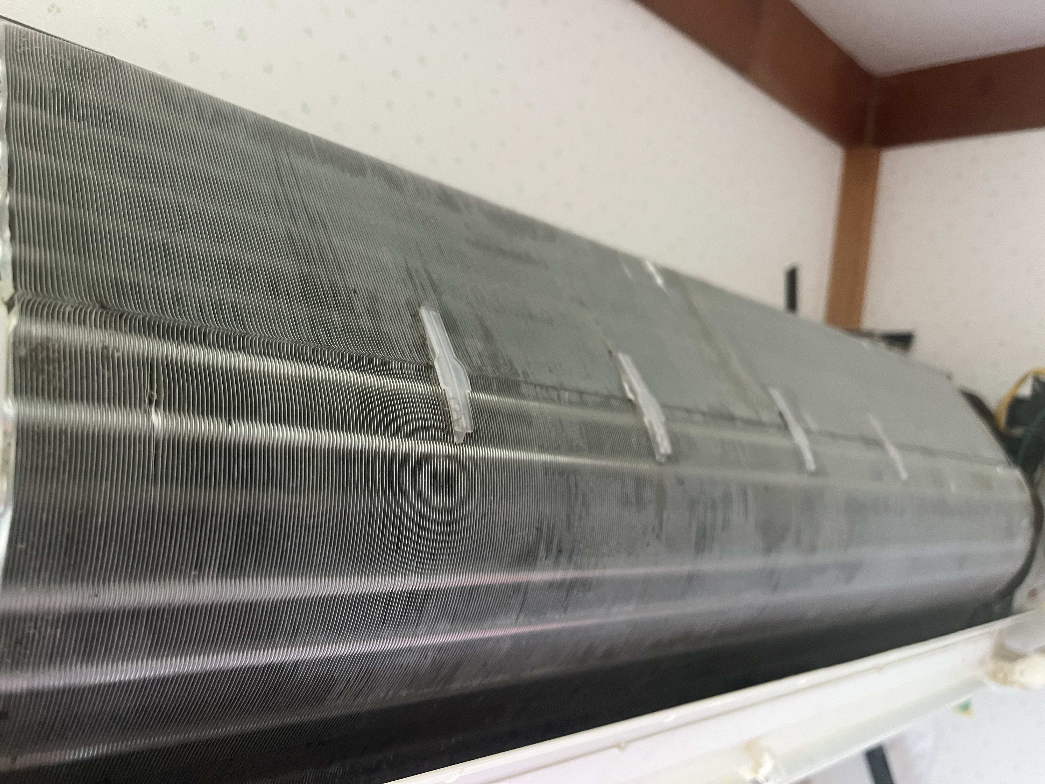 愛知県岡崎市のお掃除機能付きエアコンの作業後1