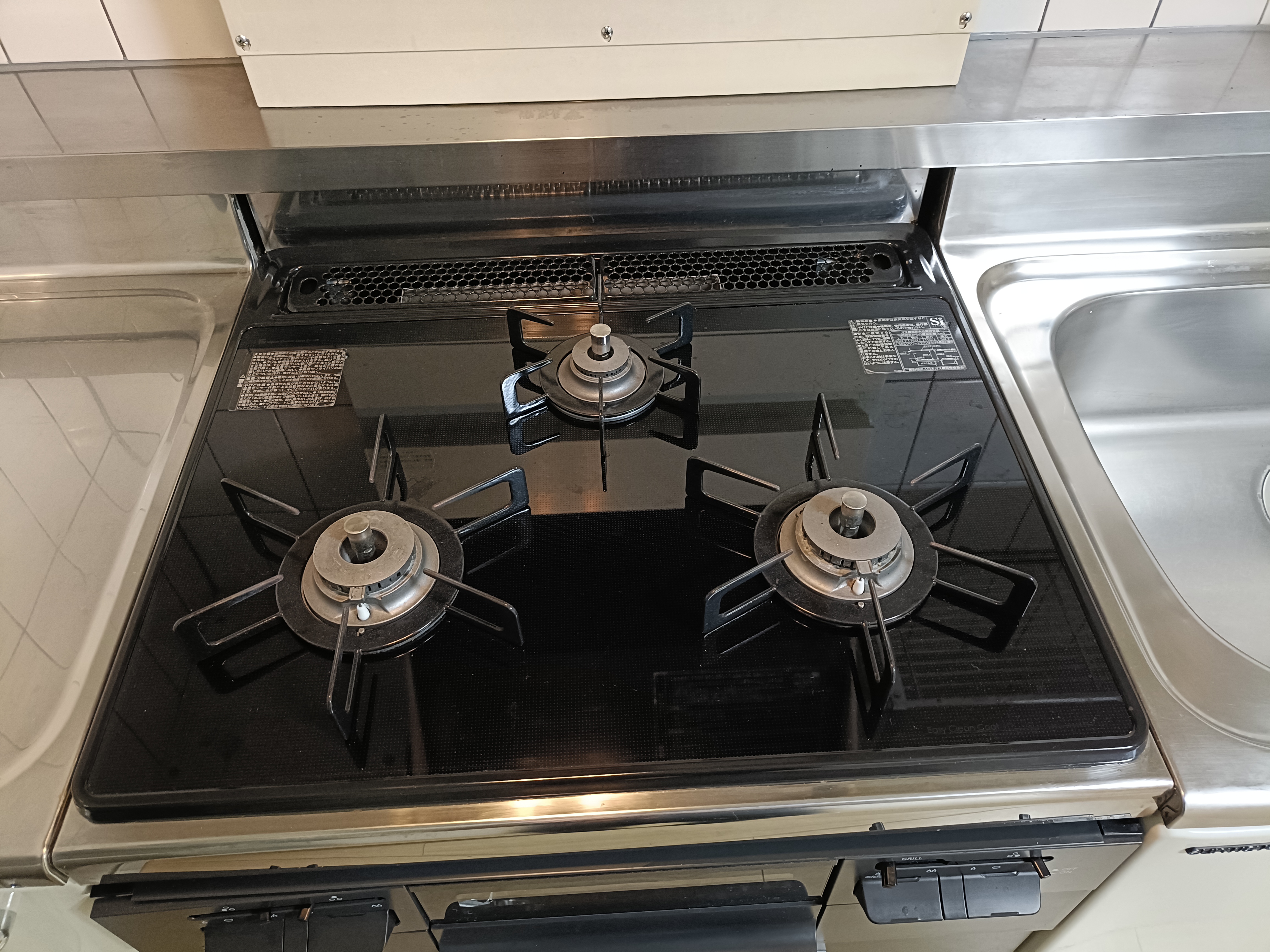 東京都江東区大島のキッチンクリーニングの作業後1