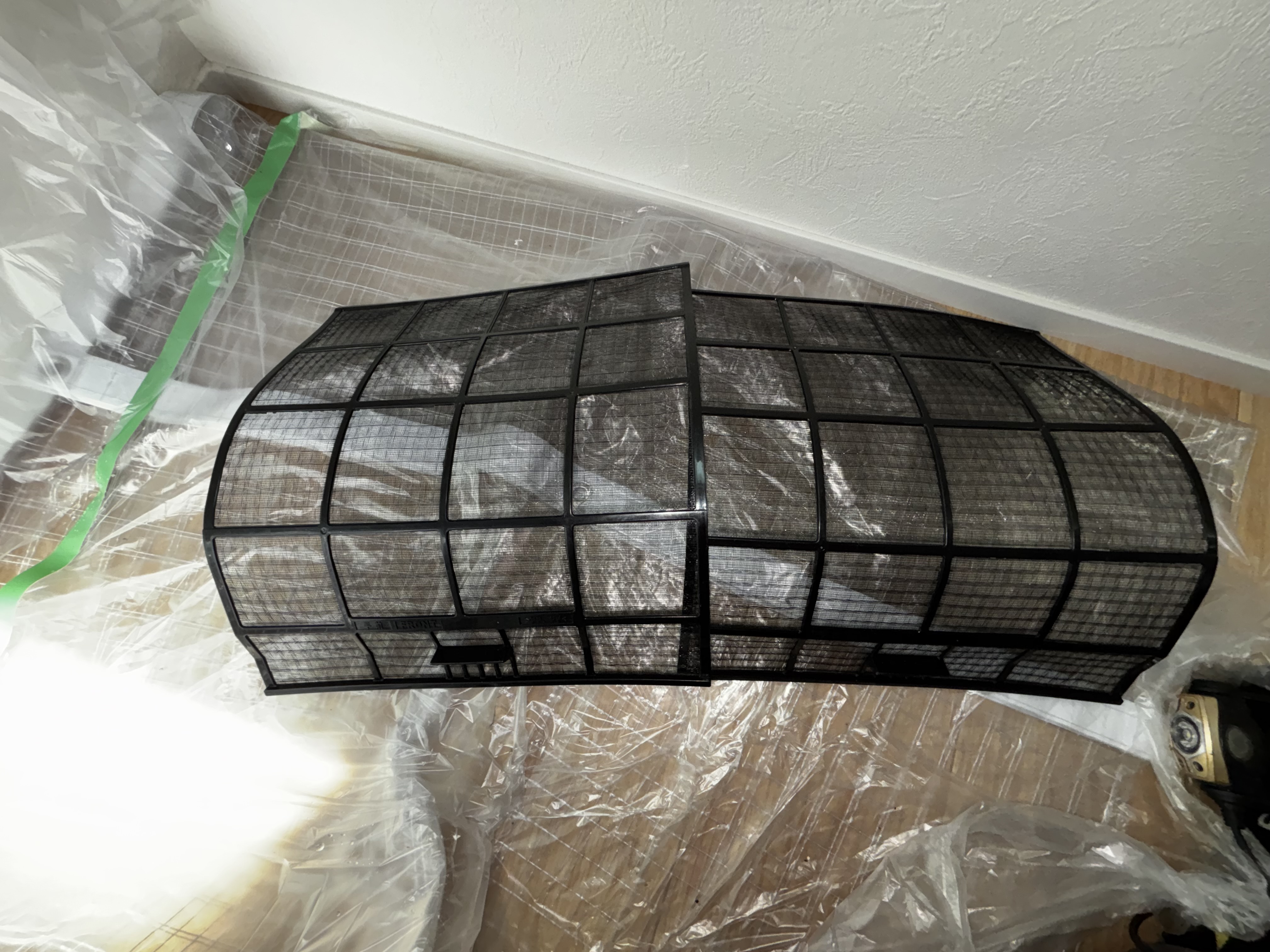 千葉県千葉市花見川区幕張町の壁掛けエアコンの作業後3