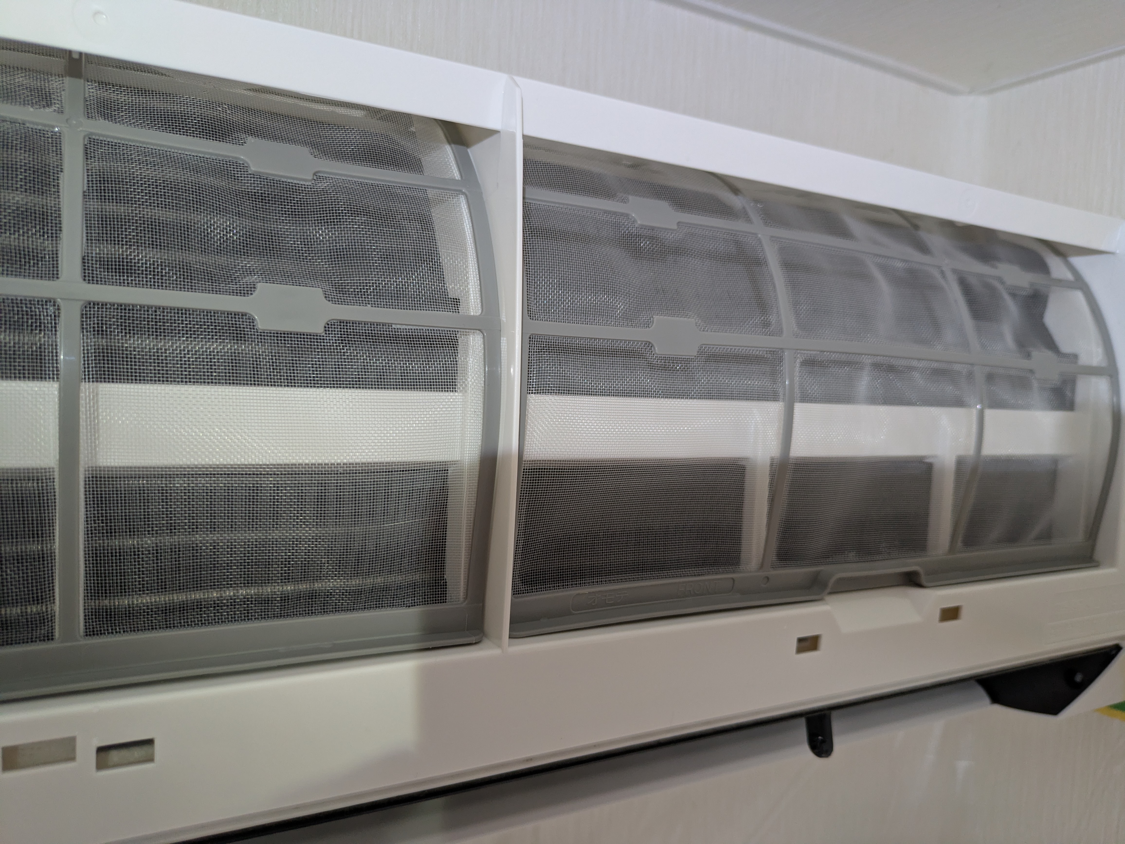 埼玉県さいたま市岩槻区本丸の壁掛けエアコンの作業後2