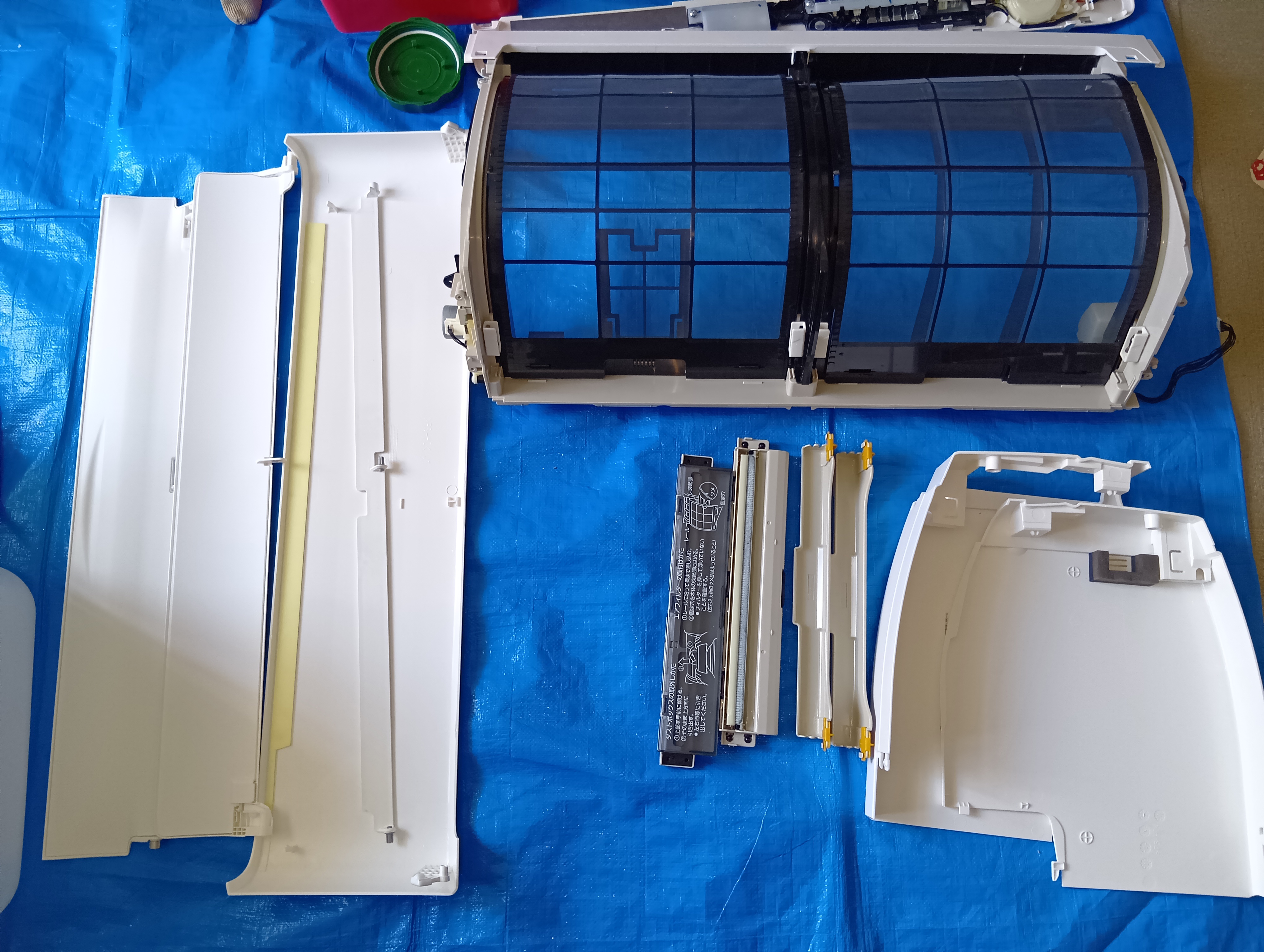 福島県いわき市のお掃除機能付きエアコンの作業後2