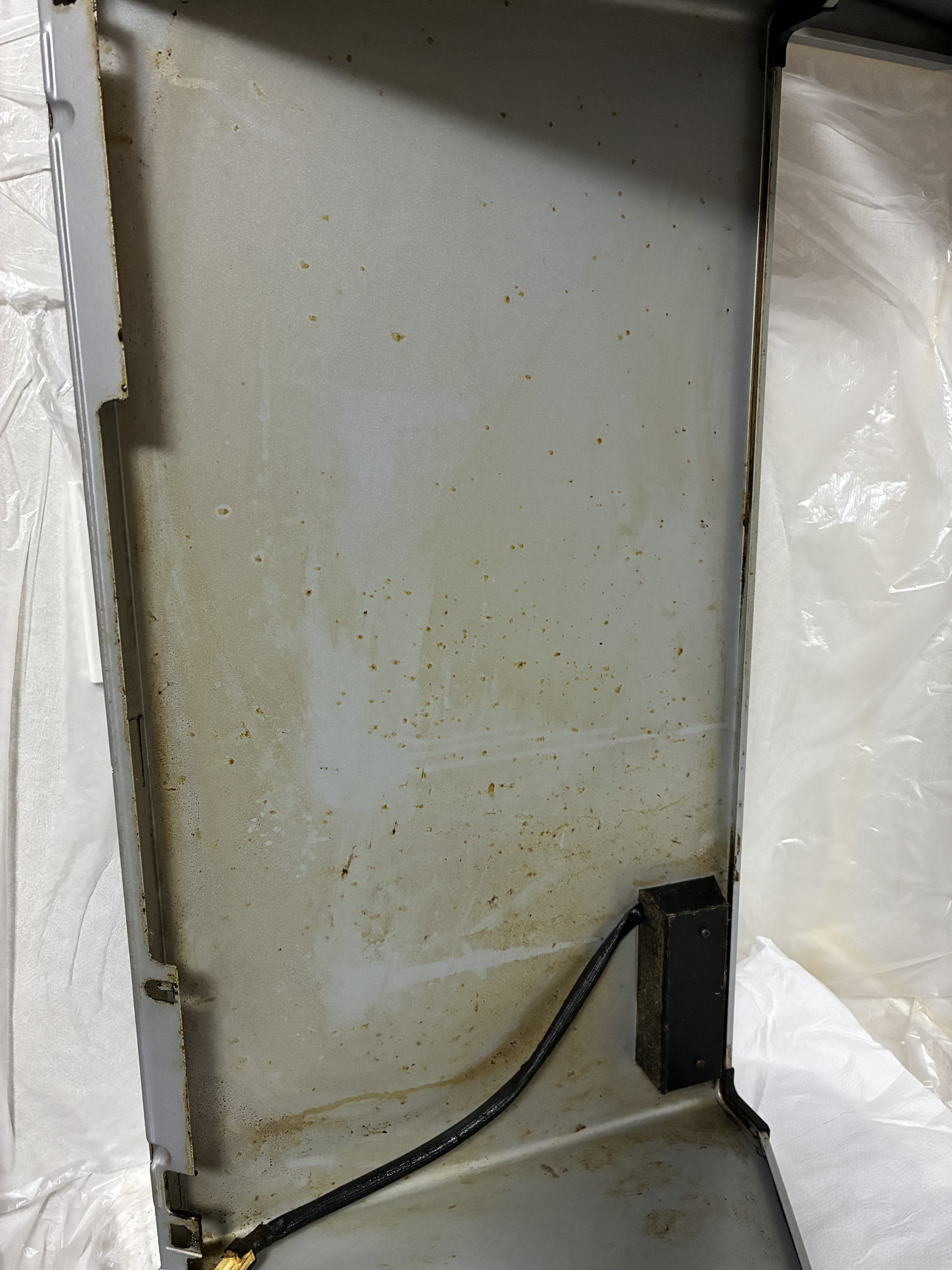 大阪府堺市中区のレンジフードクリーニングの作業前2