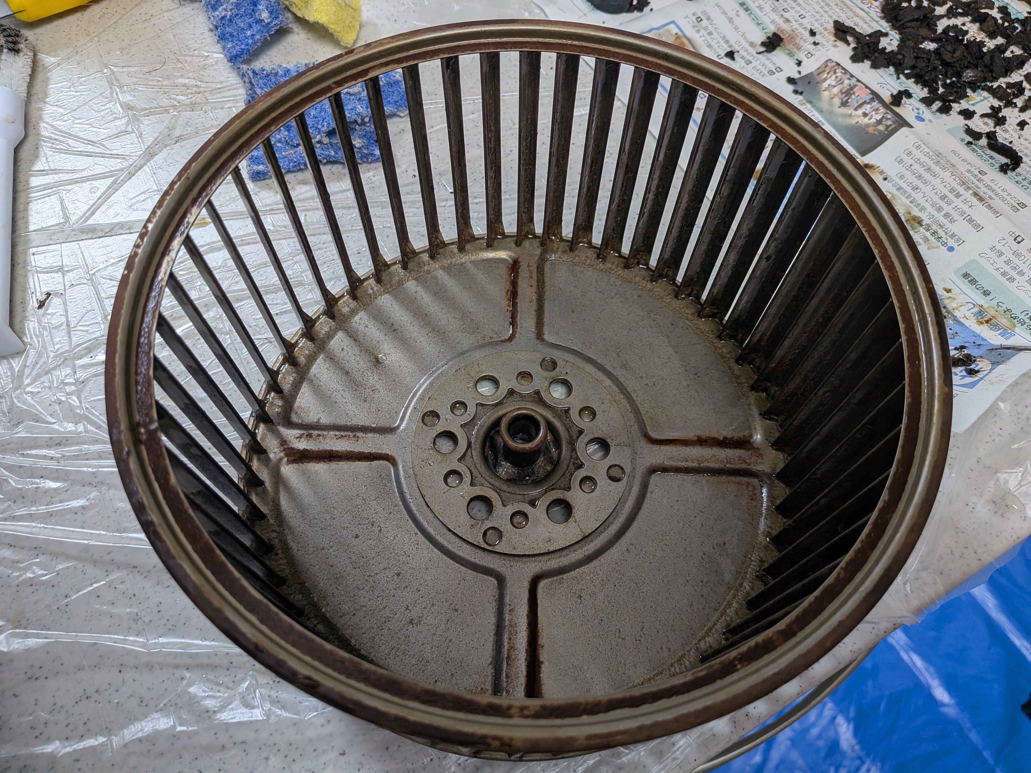 神奈川県横浜市中区鷺山のレンジフードクリーニングの作業後2