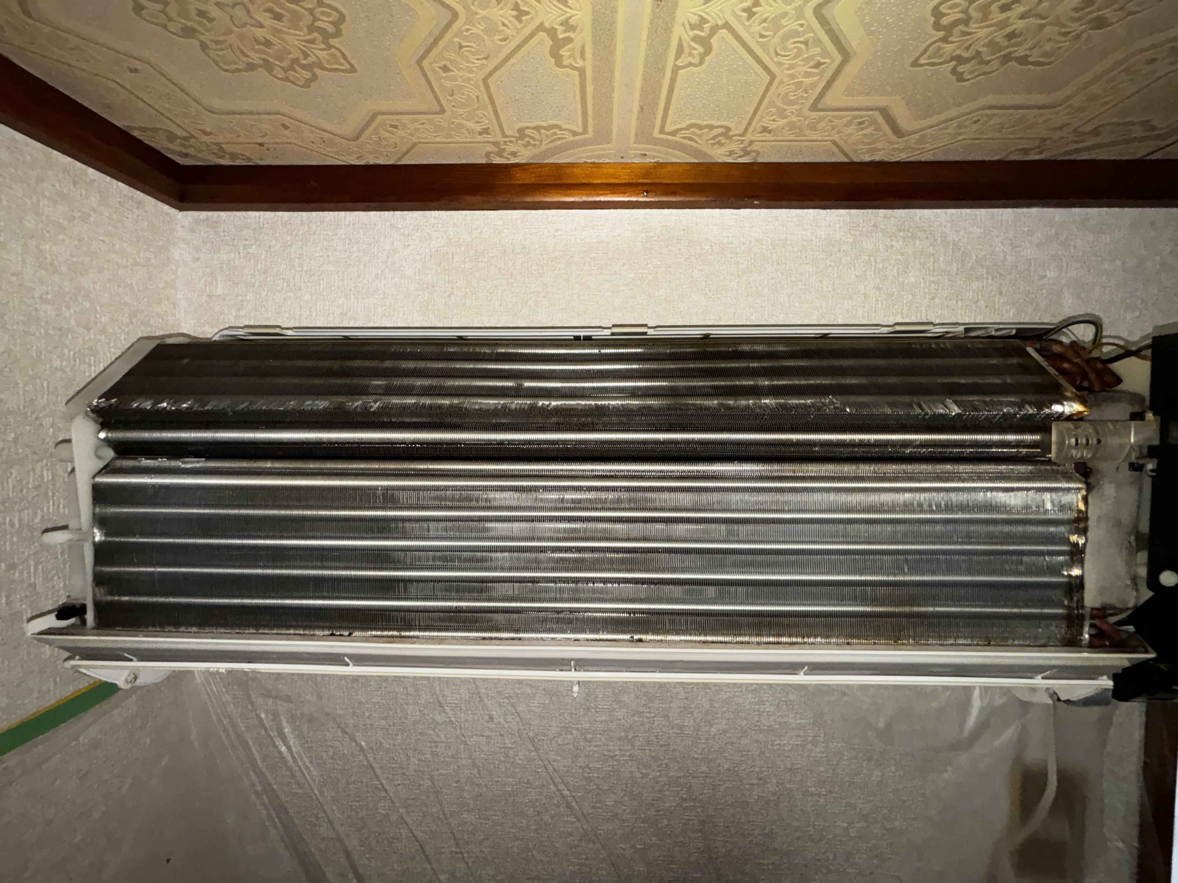 千葉県千葉市稲毛区緑町の壁掛けエアコンの作業後1