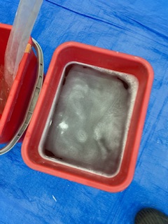 東京都世田谷区深沢の壁埋め込みエアコンの作業後1