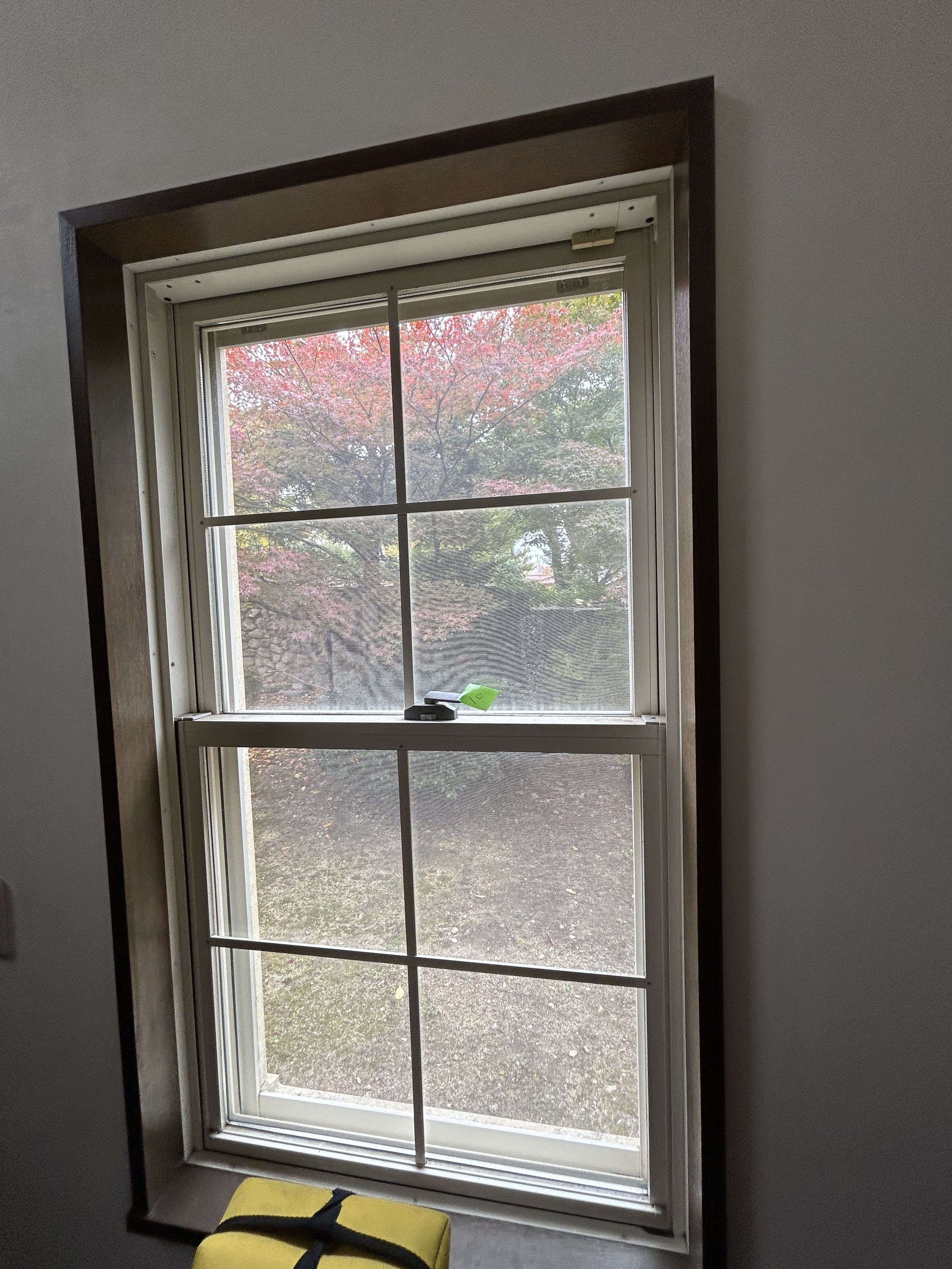 兵庫県神戸市東灘区の窓ガラス・サッシクリーニングの作業後2