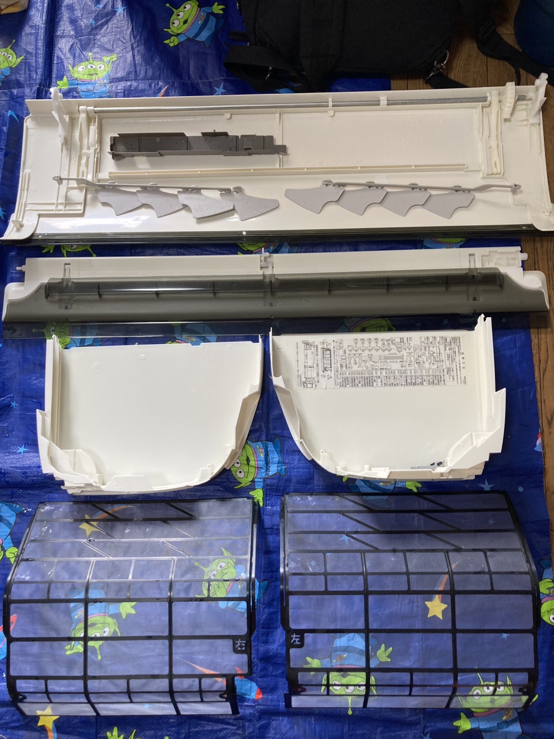 大阪府東大阪市水走のお掃除機能付きエアコンの作業後2