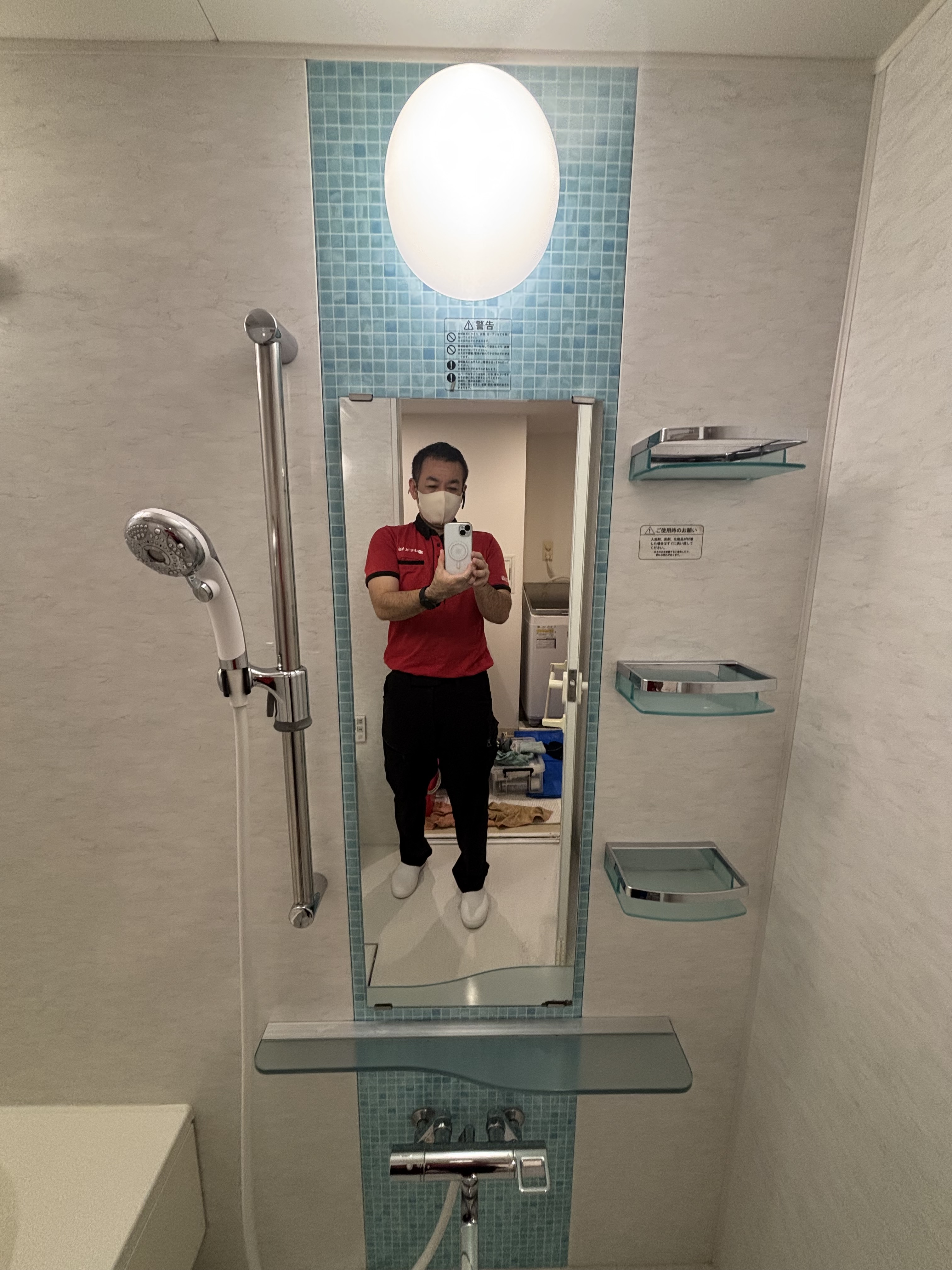 埼玉県さいたま市南区の浴室・お風呂クリーニングの作業後1