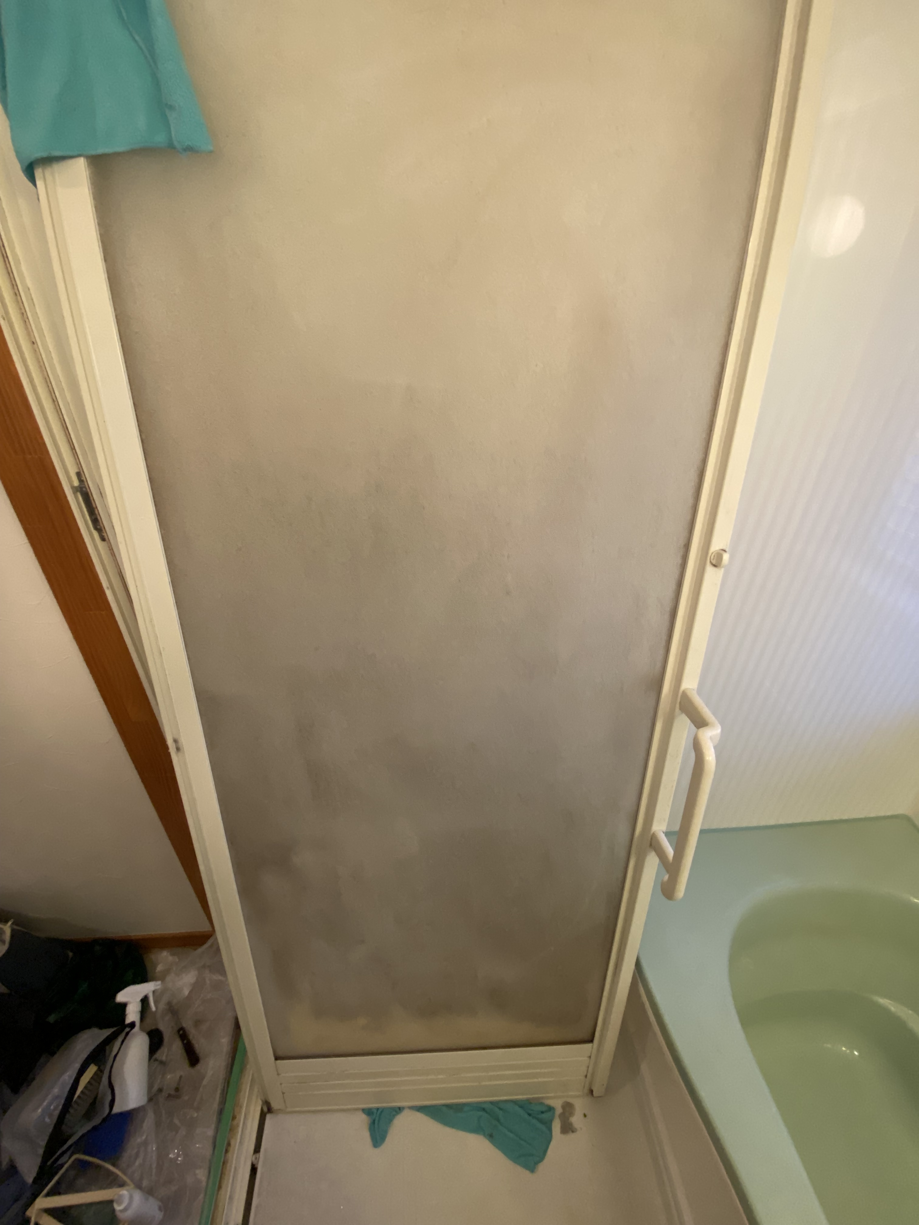 愛知県名古屋市名東区の浴室・お風呂クリーニングの作業前1