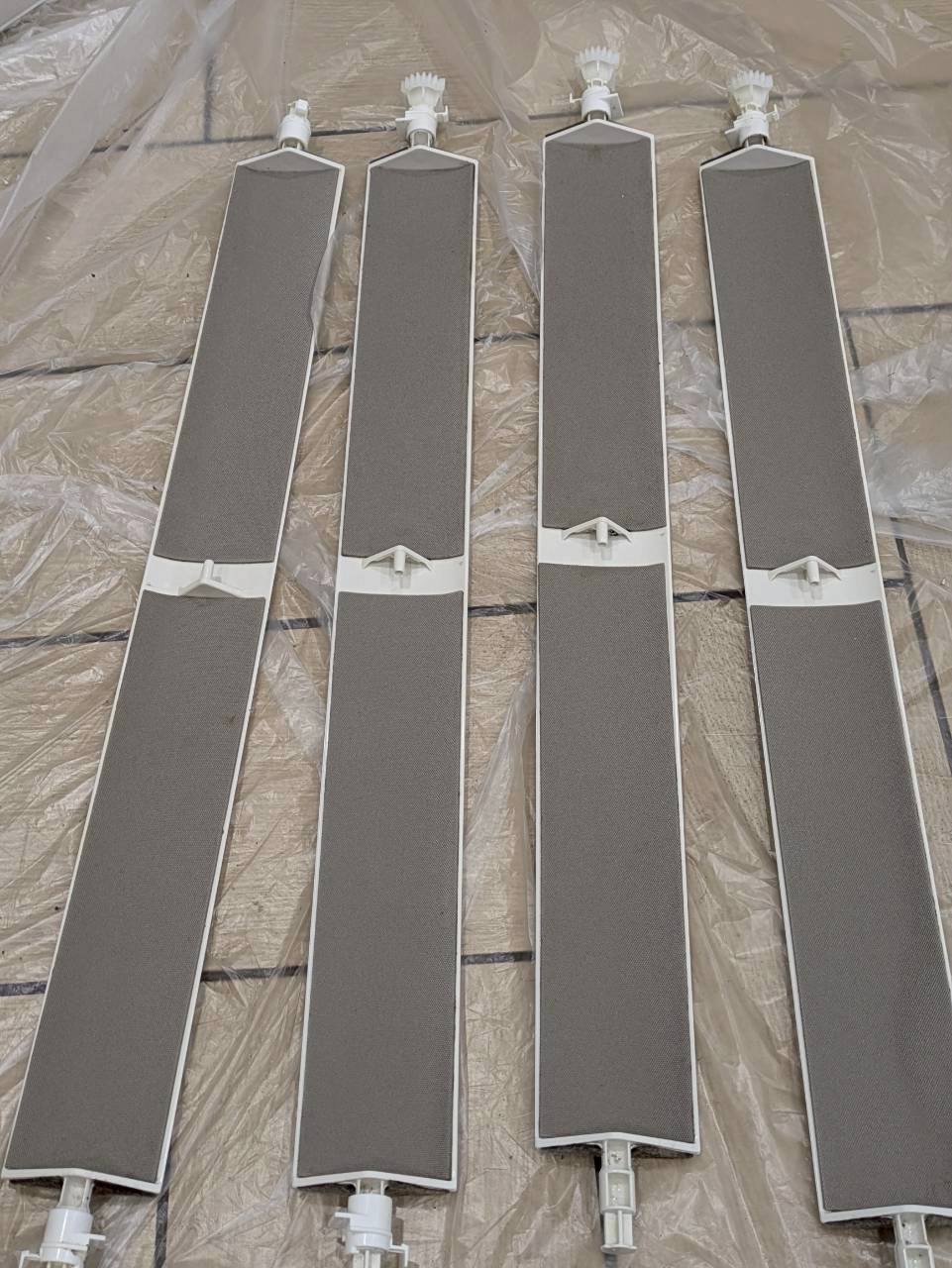 福岡県行橋市の業務用天井埋め込みエアコンの作業後2