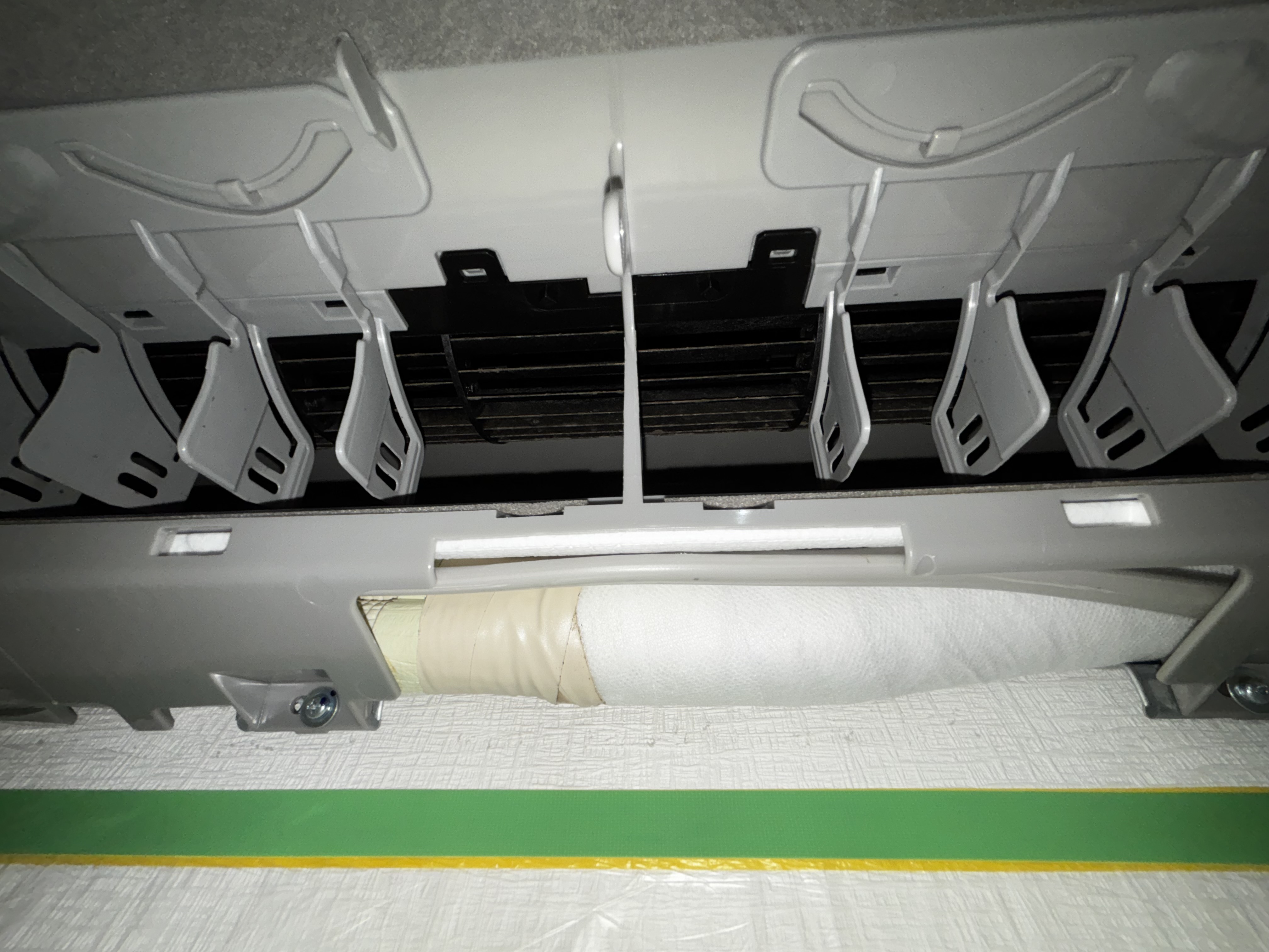 千葉県千葉市花見川区の壁掛けエアコンの作業後2