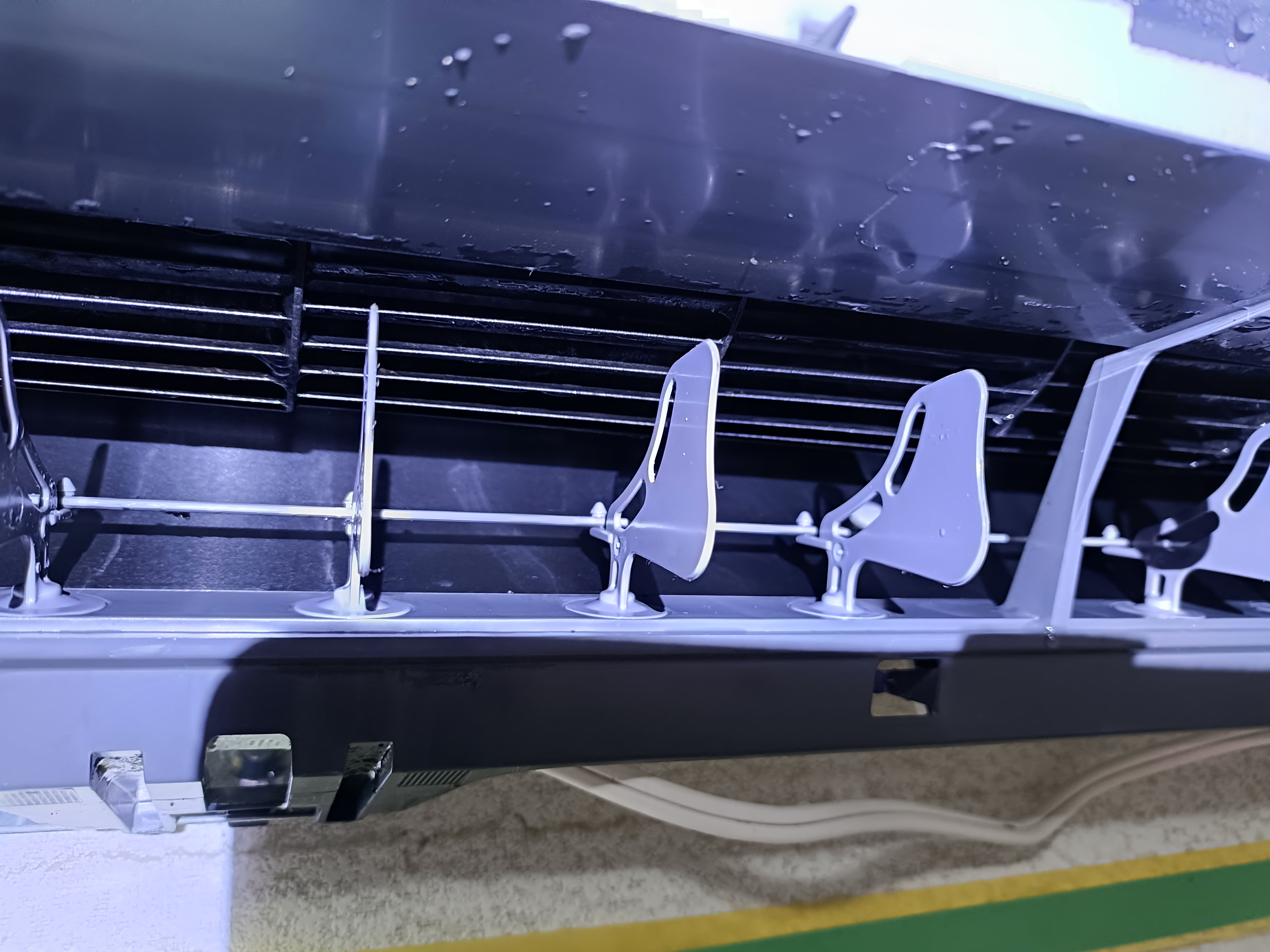 熊本県人吉市北願成寺のお掃除機能付きエアコンの作業後1