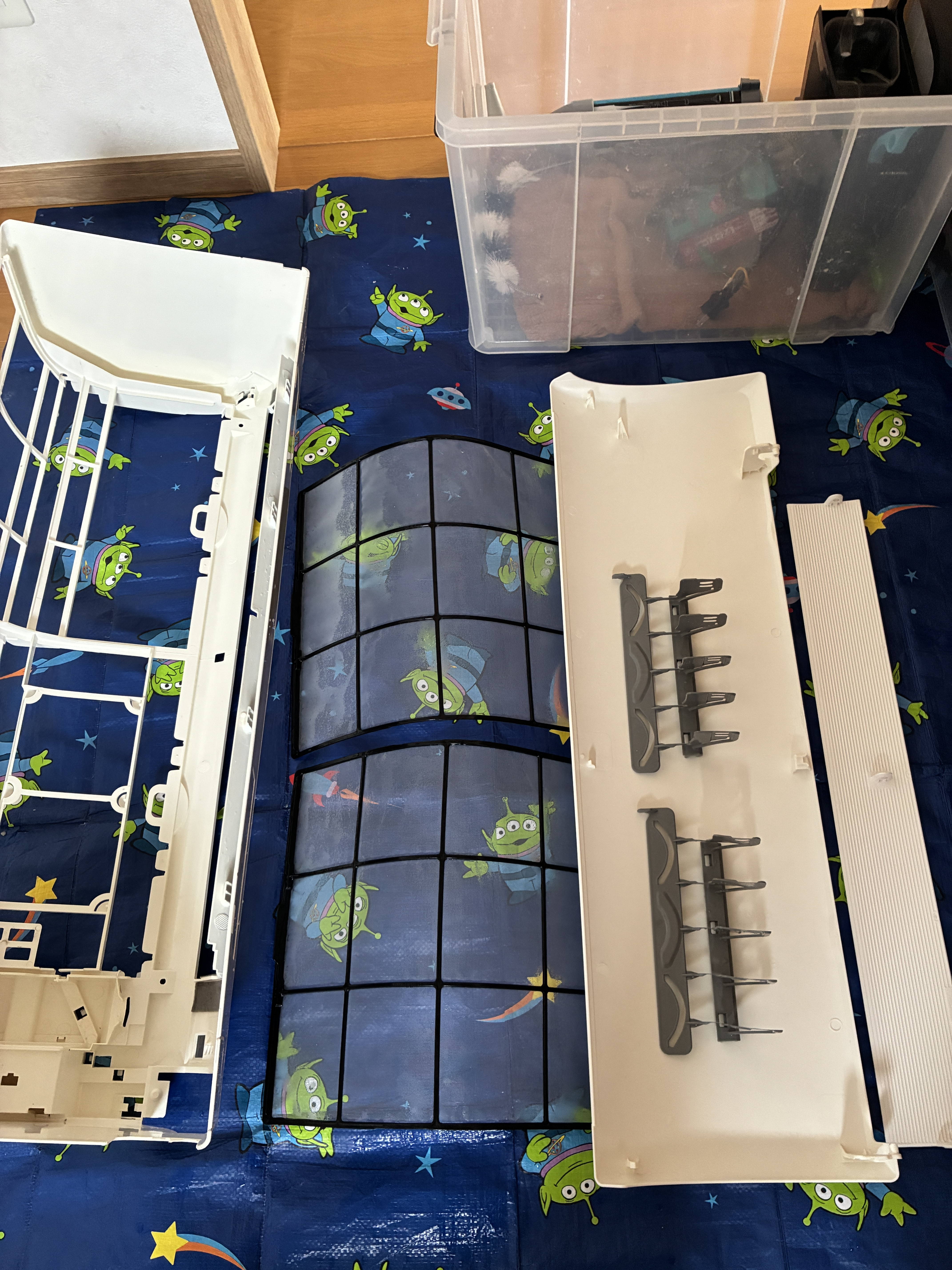 大阪府堺市北区の壁掛けエアコンの作業後1