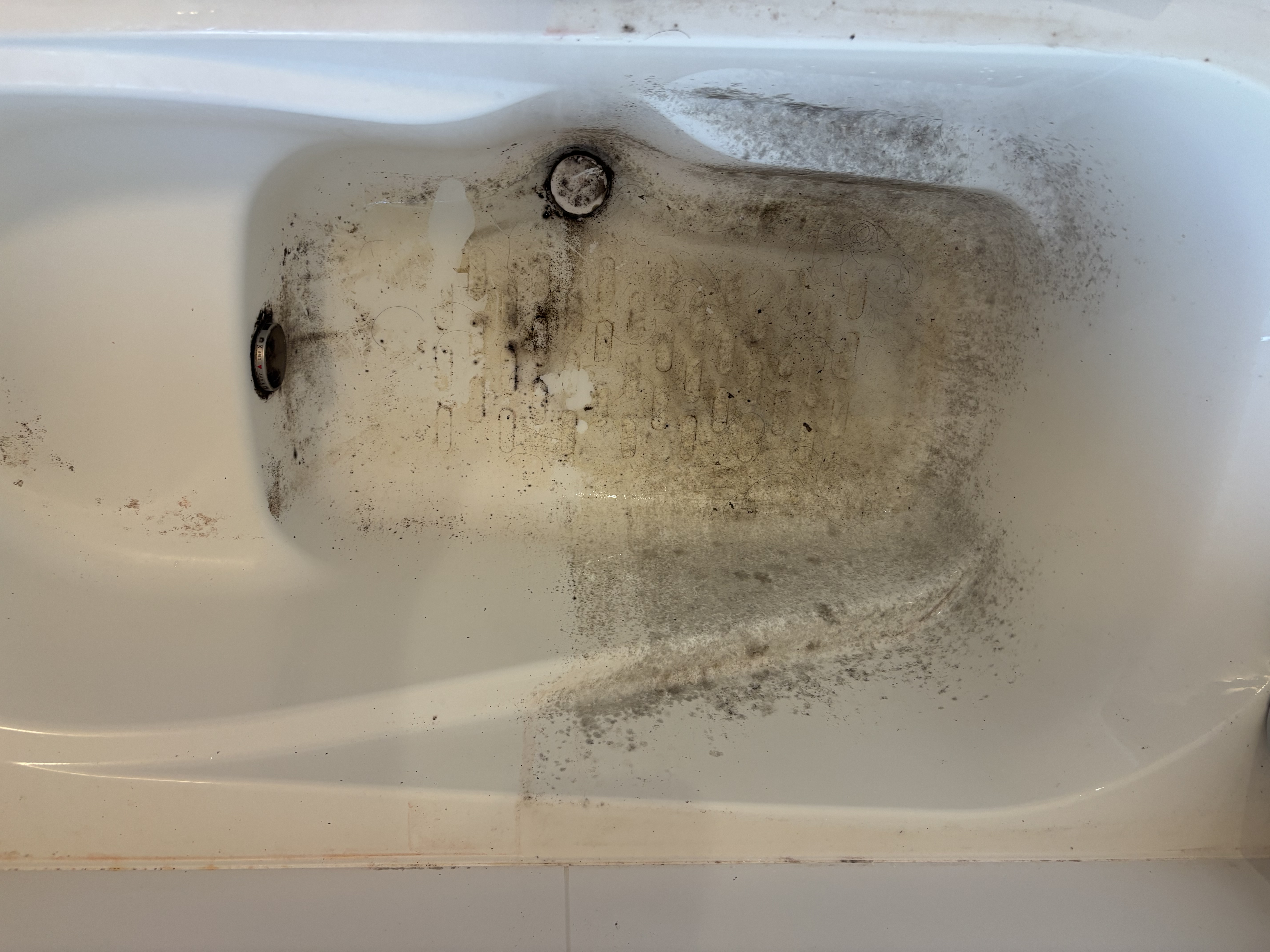 宮城県仙台市宮城野区福室の浴室・お風呂クリーニングの作業前2