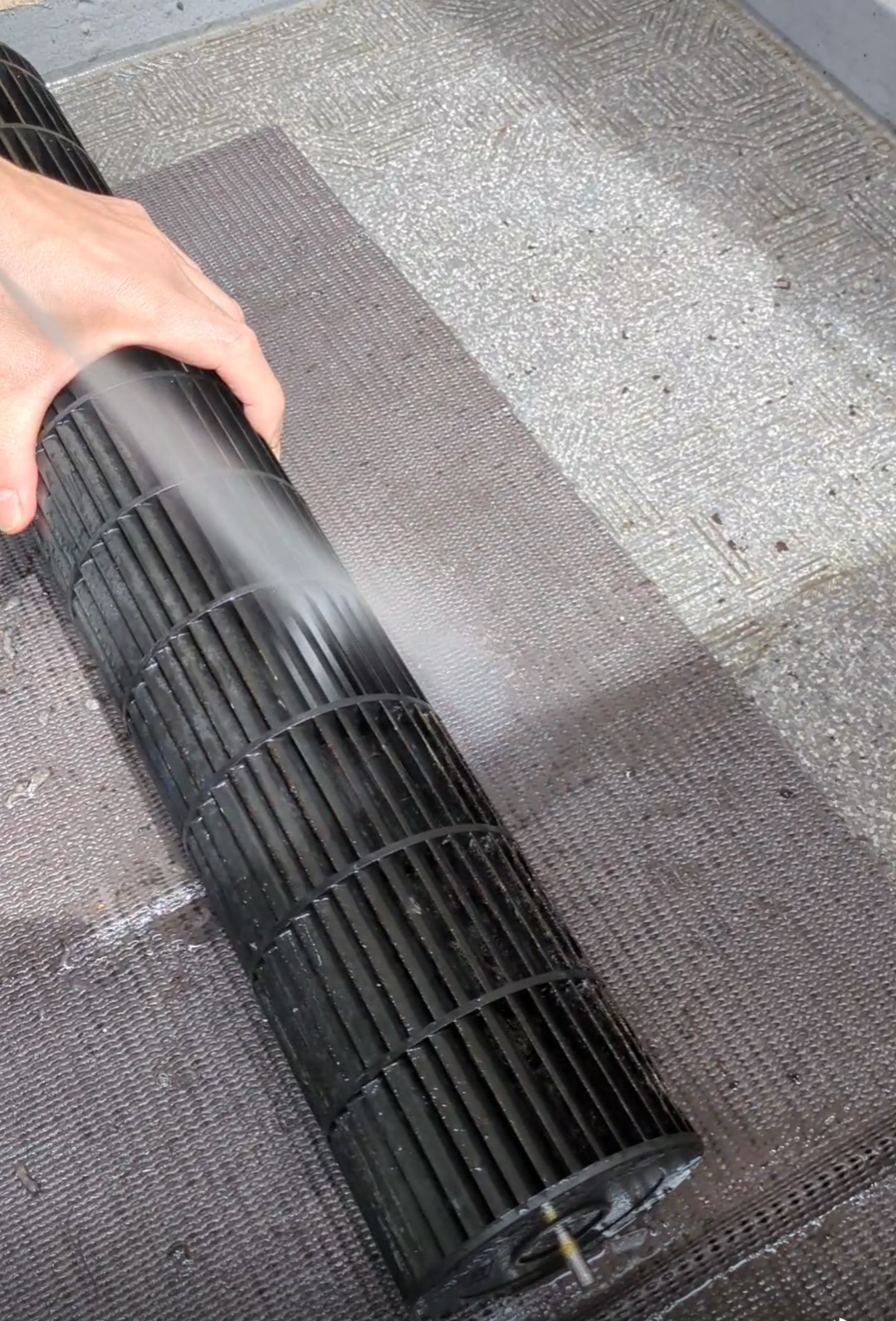 東京都品川区南大井の壁掛けエアコンの作業前2