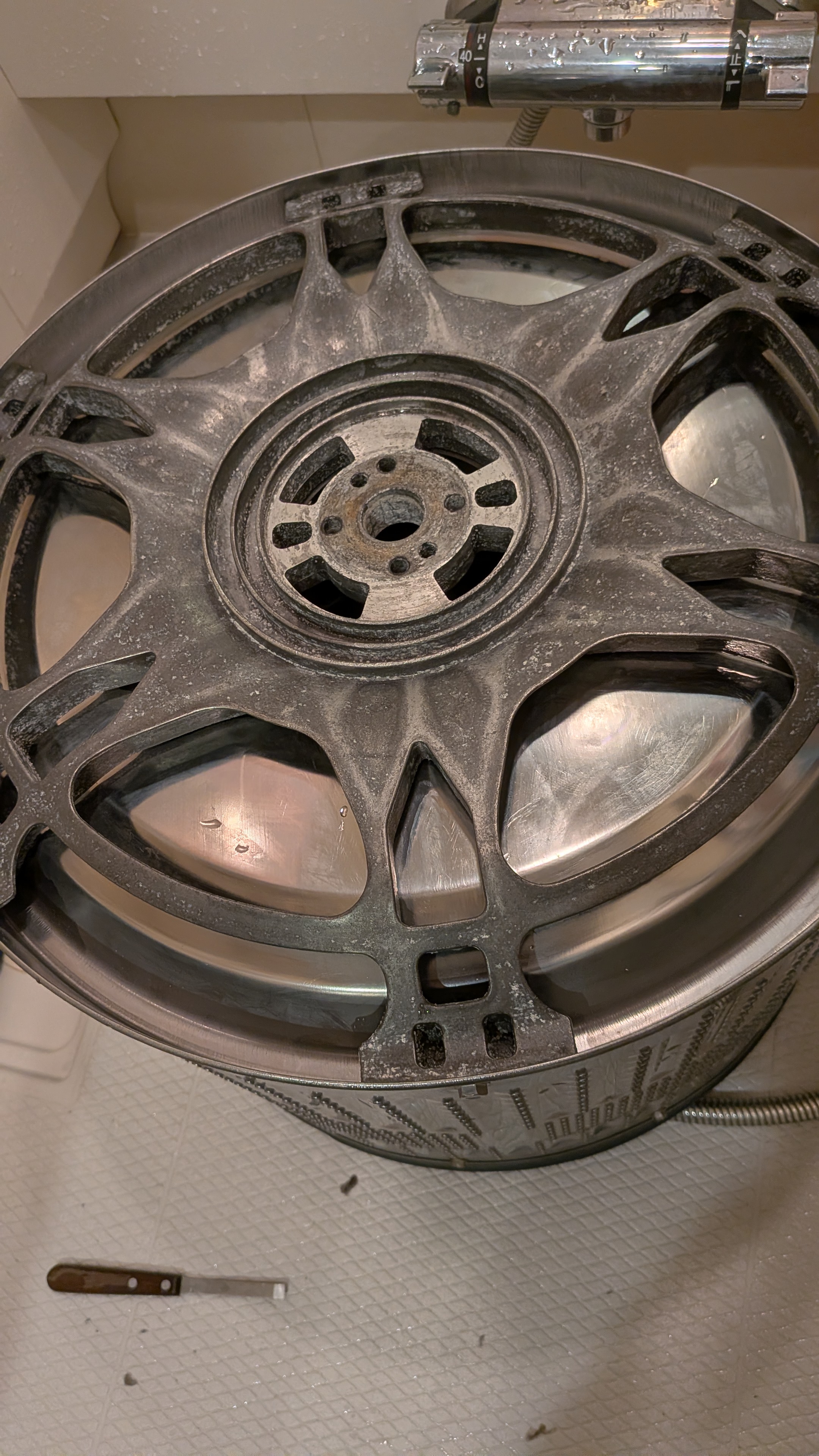 東京都江東区豊洲の洗濯機分解クリーニングの作業後3