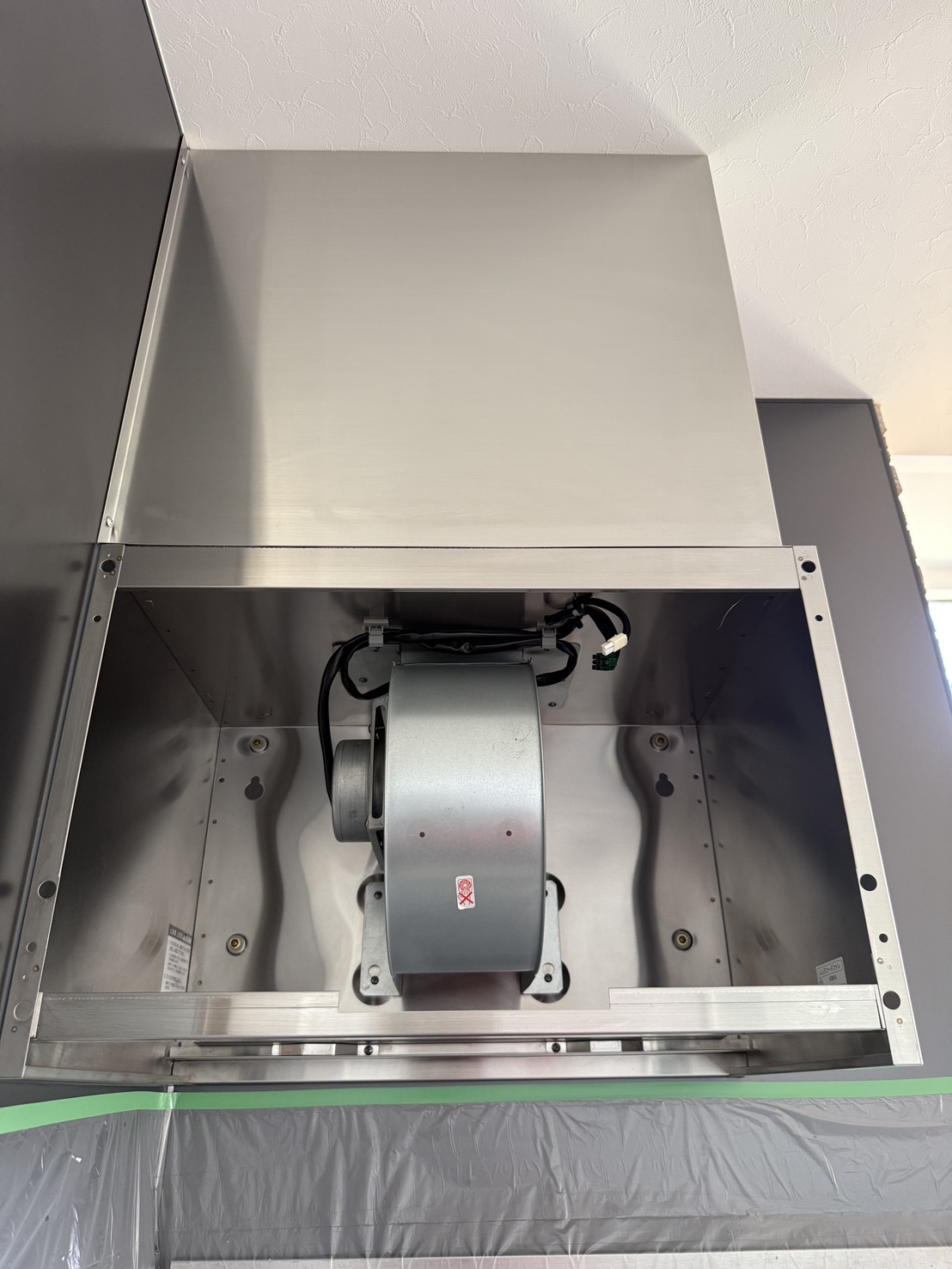 東京都国分寺市のレンジフードクリーニングの作業後1