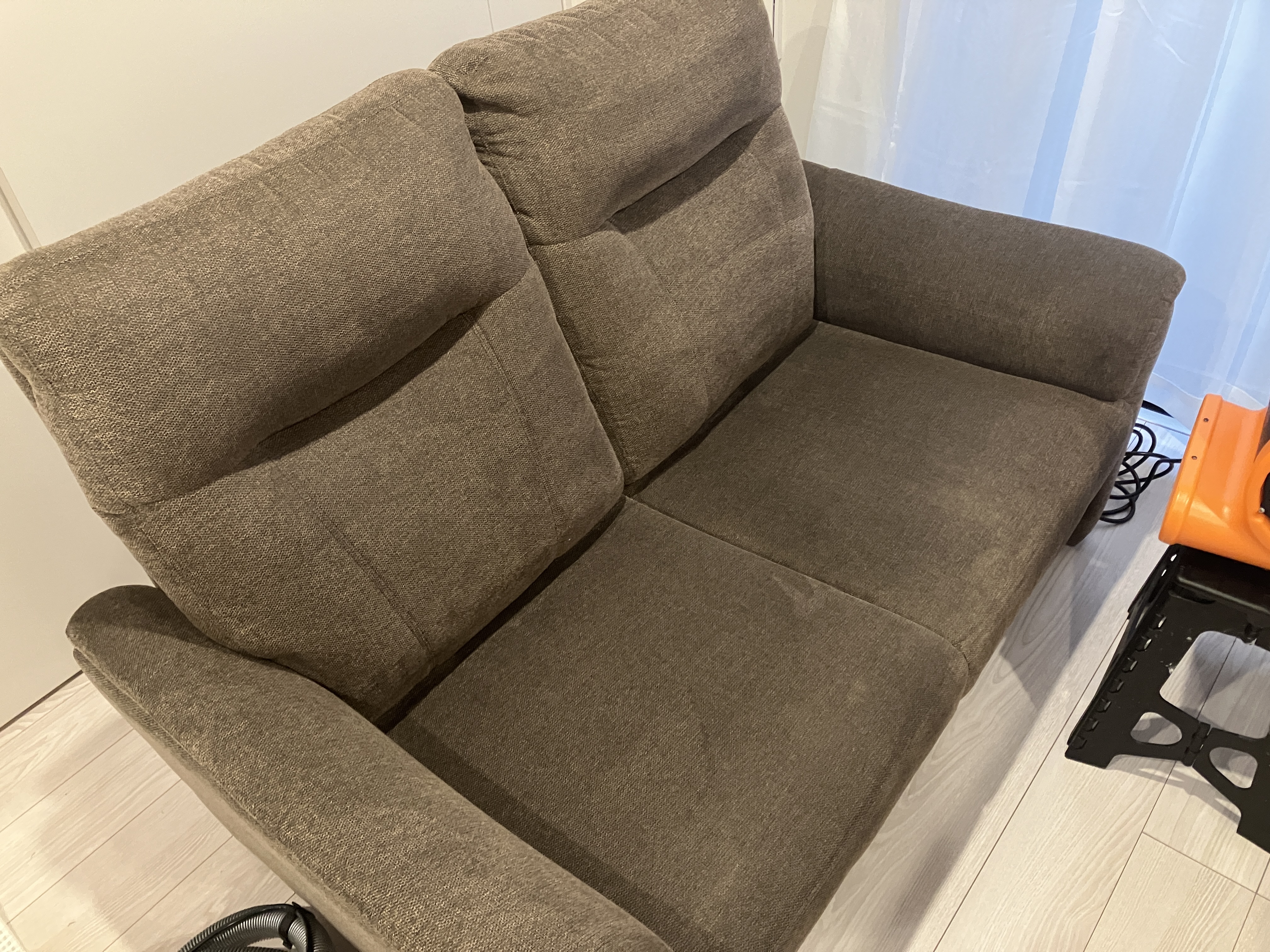 東京都品川区のソファクリーニングの作業後1