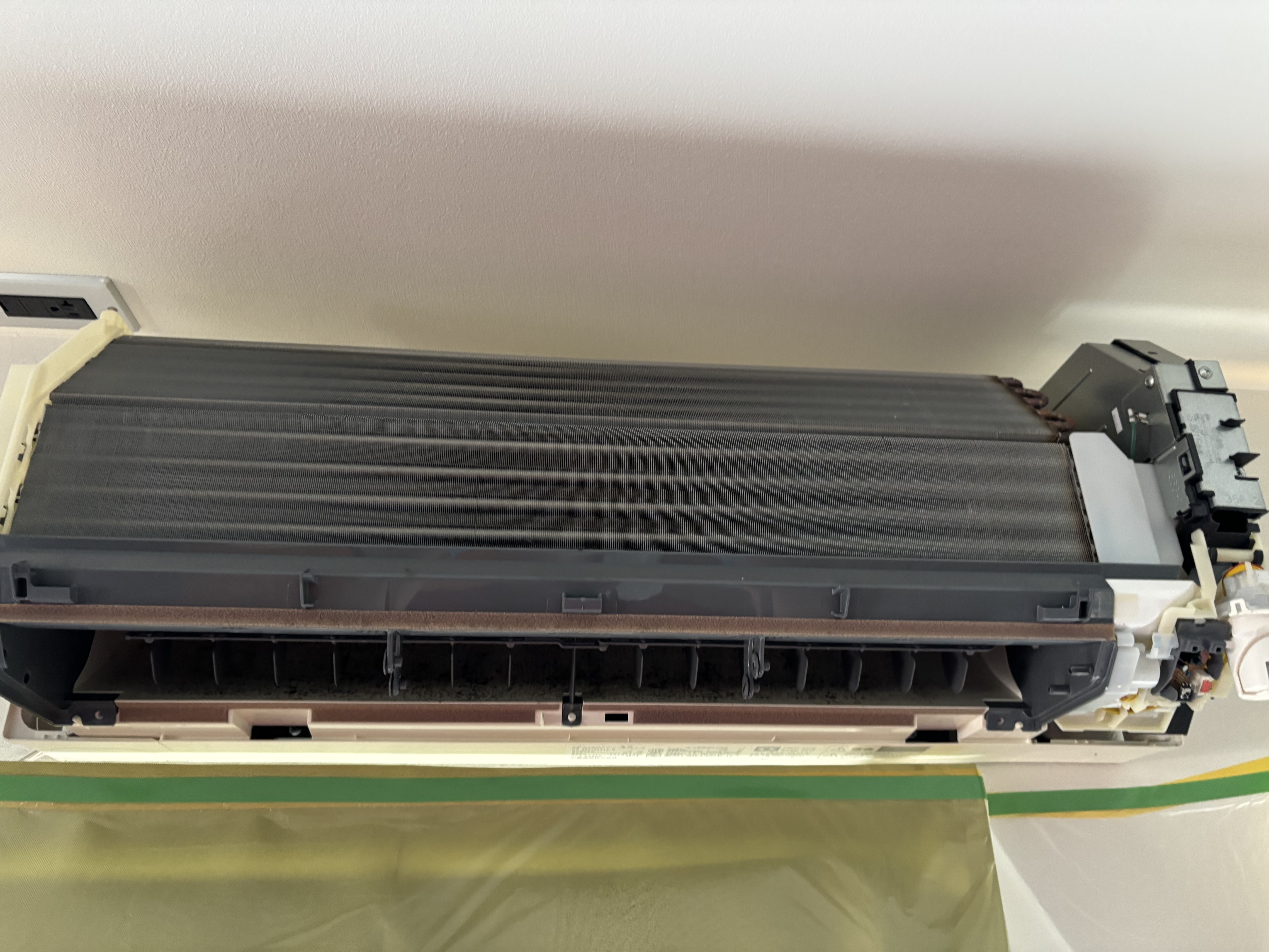 宮城県仙台市青葉区中央の壁掛けエアコンの作業前1