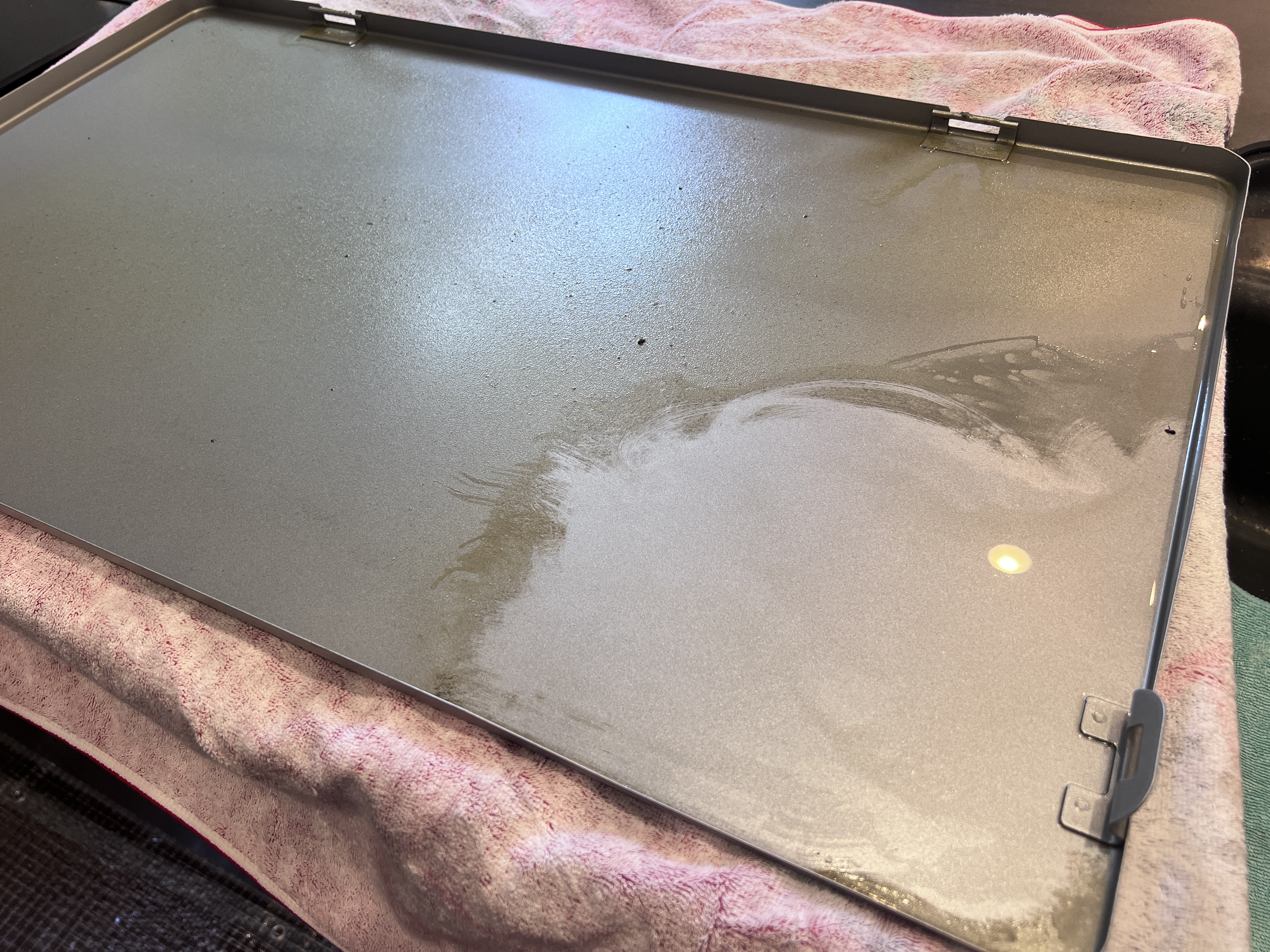 千葉県白井市根のレンジフードクリーニングの作業前2