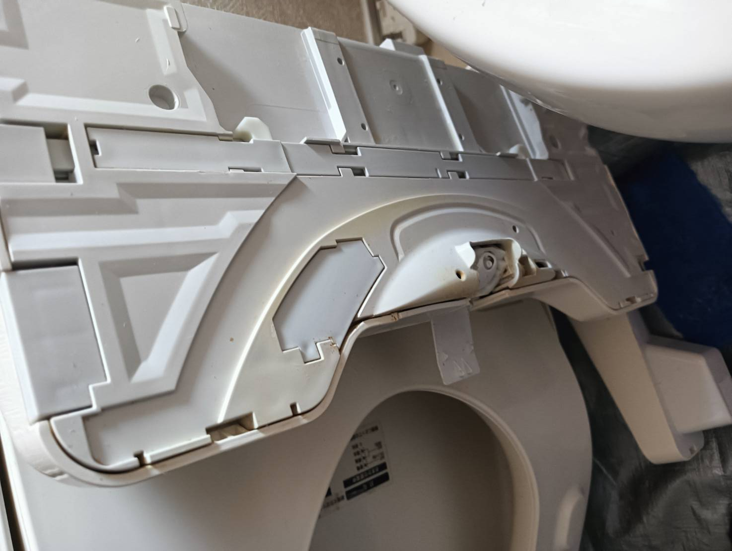 千葉県君津市清和のトイレクリーニングの作業後2