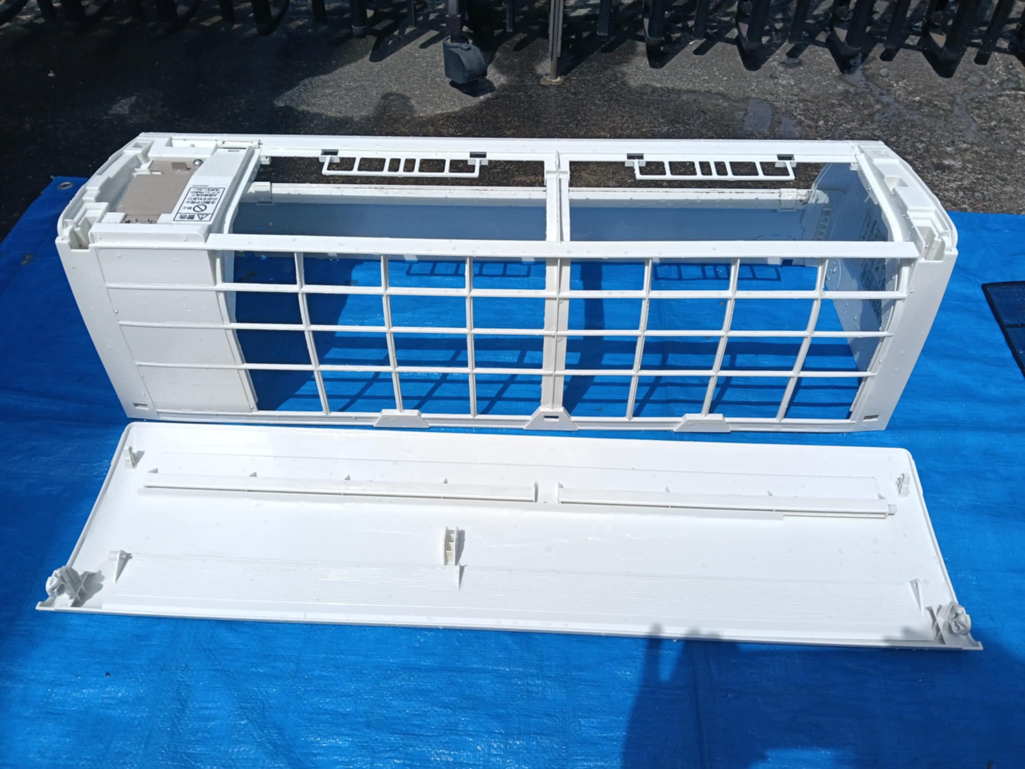 千葉県袖ケ浦市奈良輪の壁掛けエアコンの作業後2