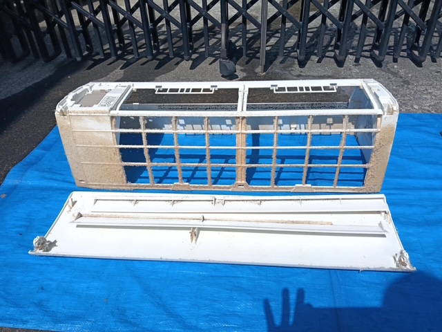 千葉県袖ケ浦市奈良輪の壁掛けエアコンの作業前2