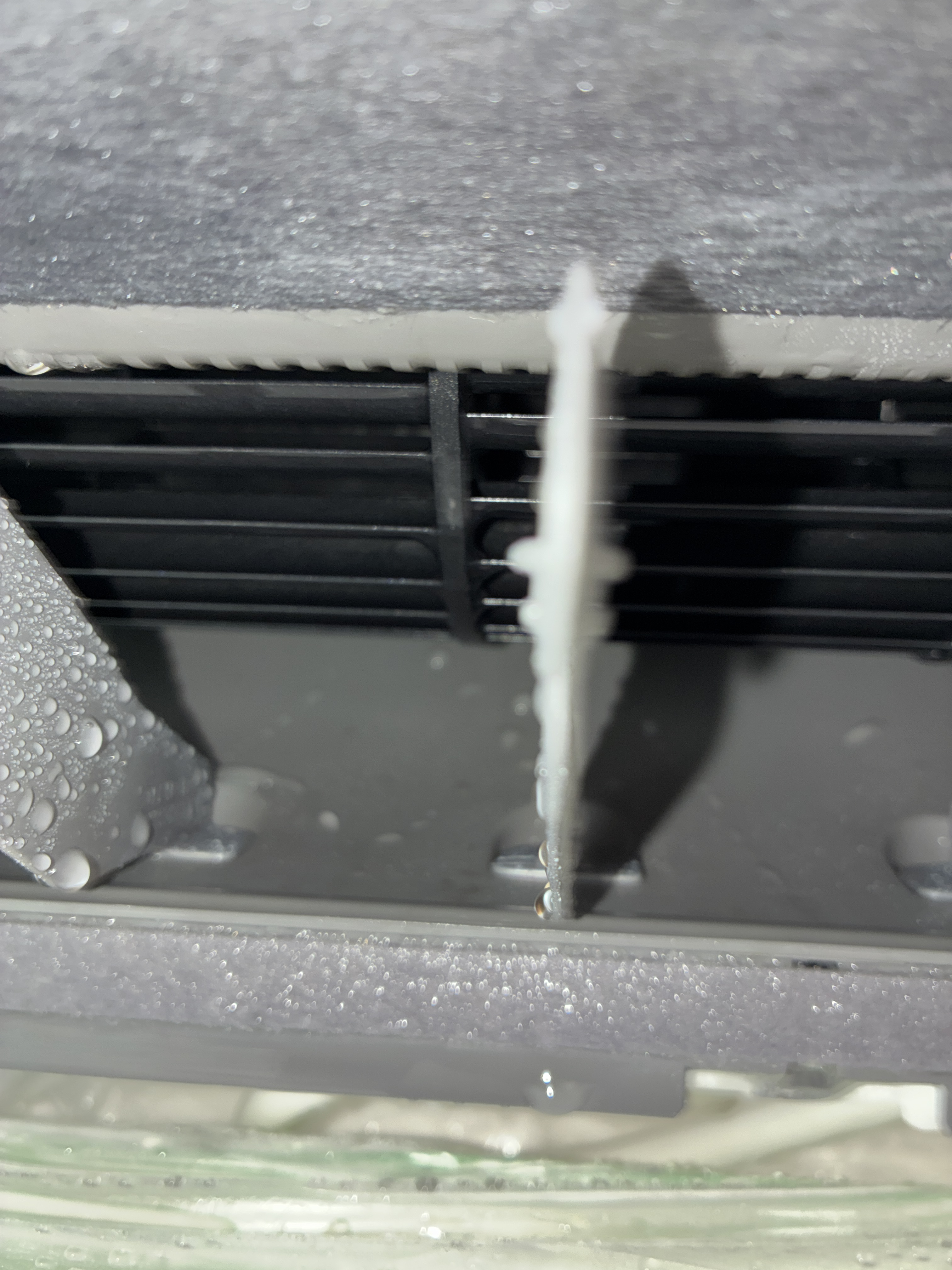 大阪府大阪市都島区のお掃除機能付きエアコンの作業後1