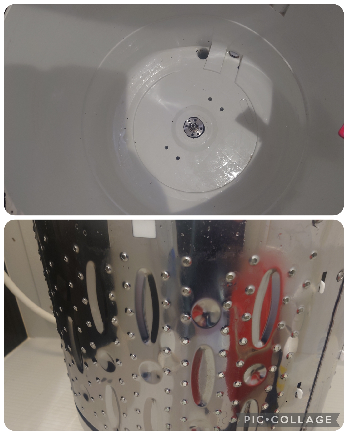 千葉県木更津市中里の洗濯機分解クリーニングの作業後1