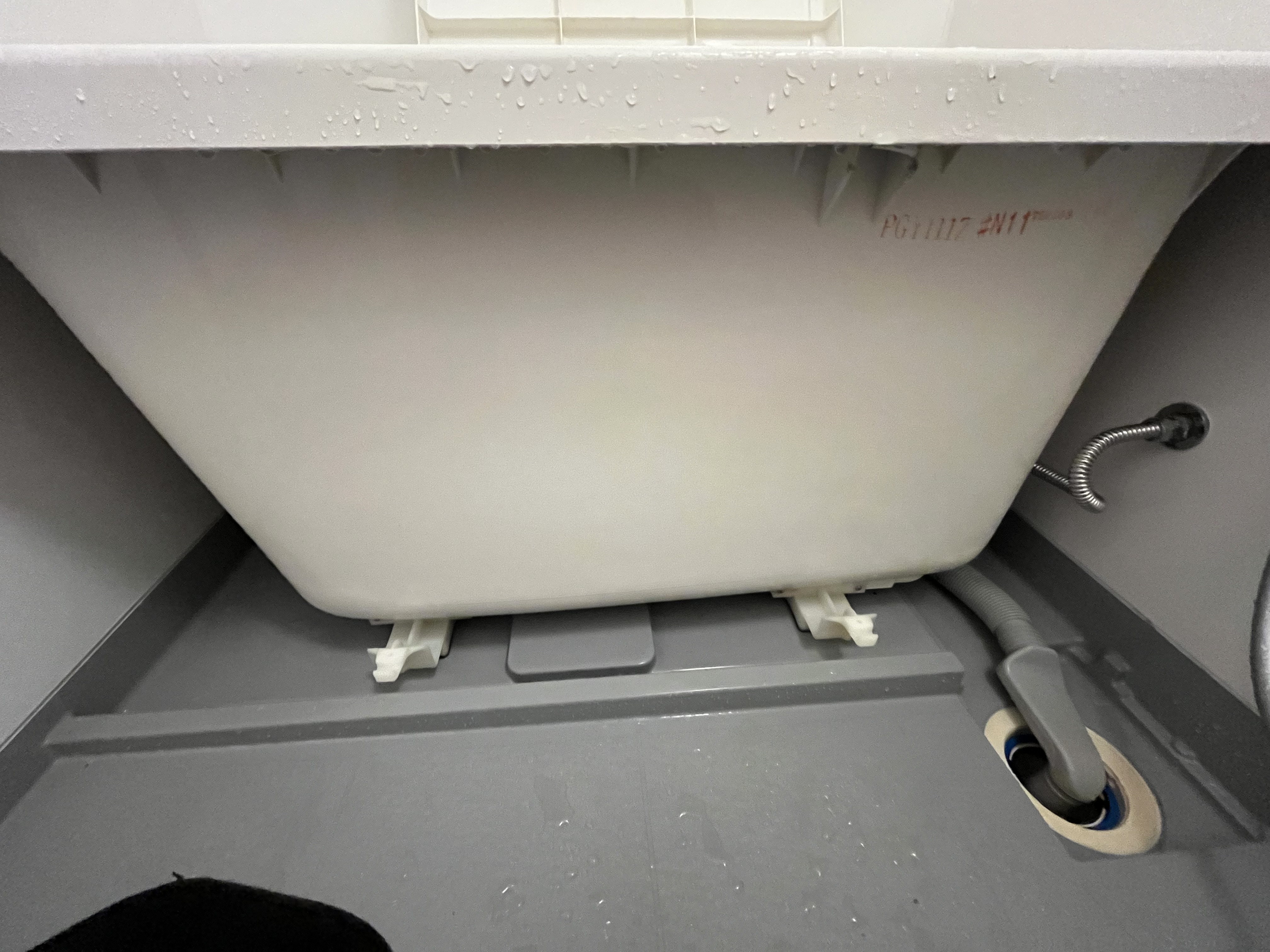 大阪府東大阪市の浴室・お風呂クリーニングの作業後2