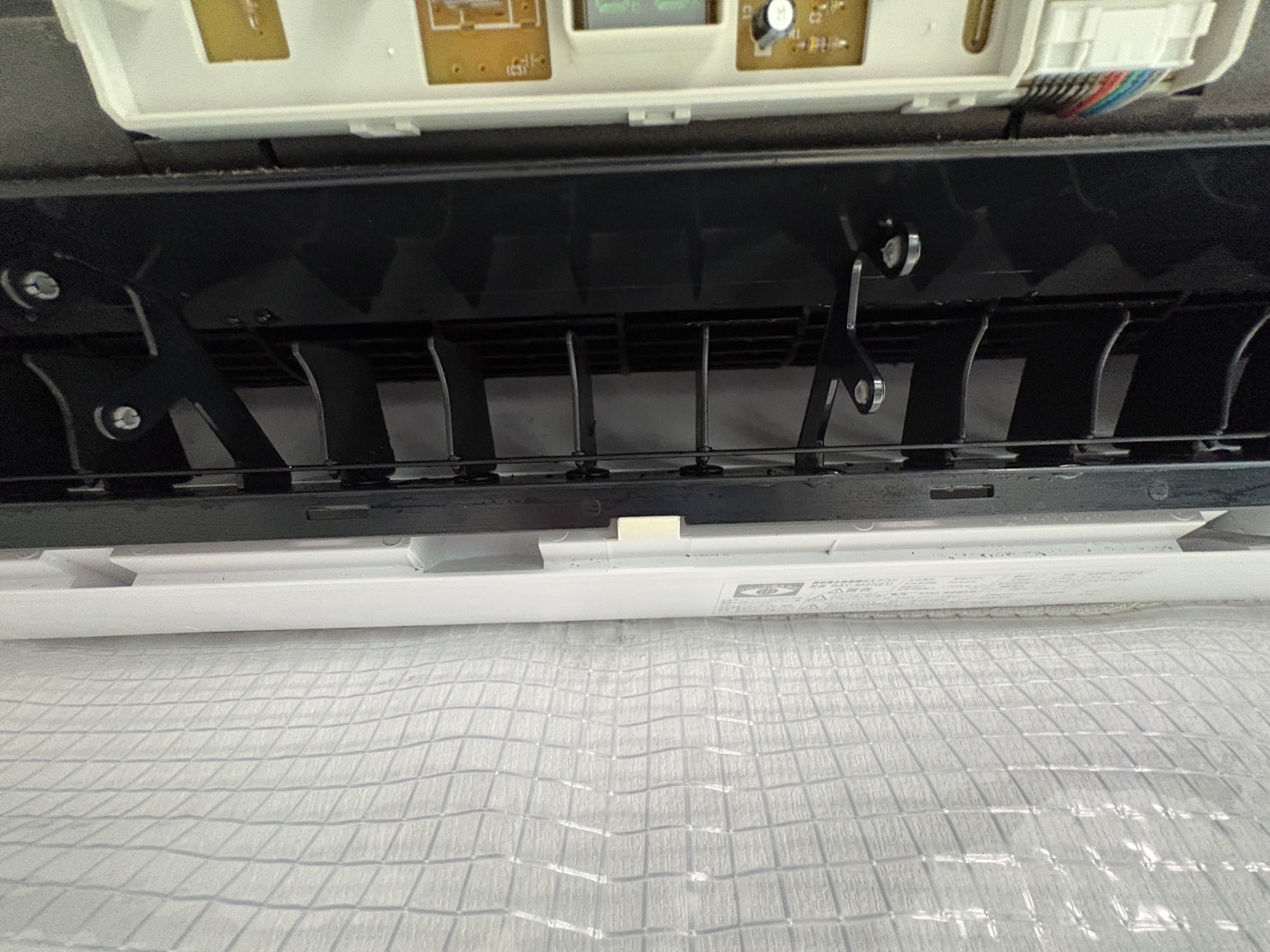 千葉県船橋市前原東の壁掛けエアコンの作業後1