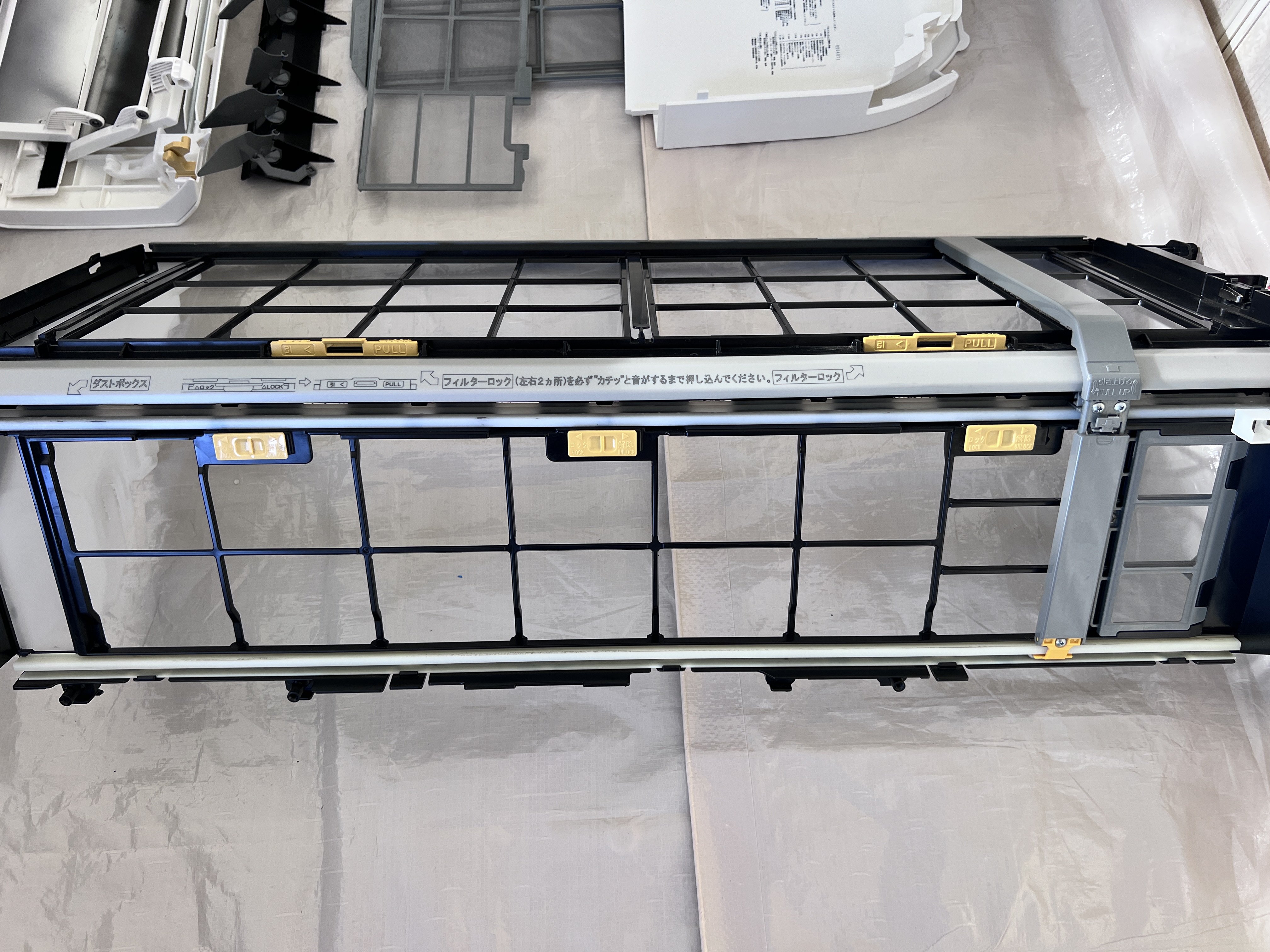 千葉県印旛郡栄町安食のお掃除機能付きエアコンの作業後1