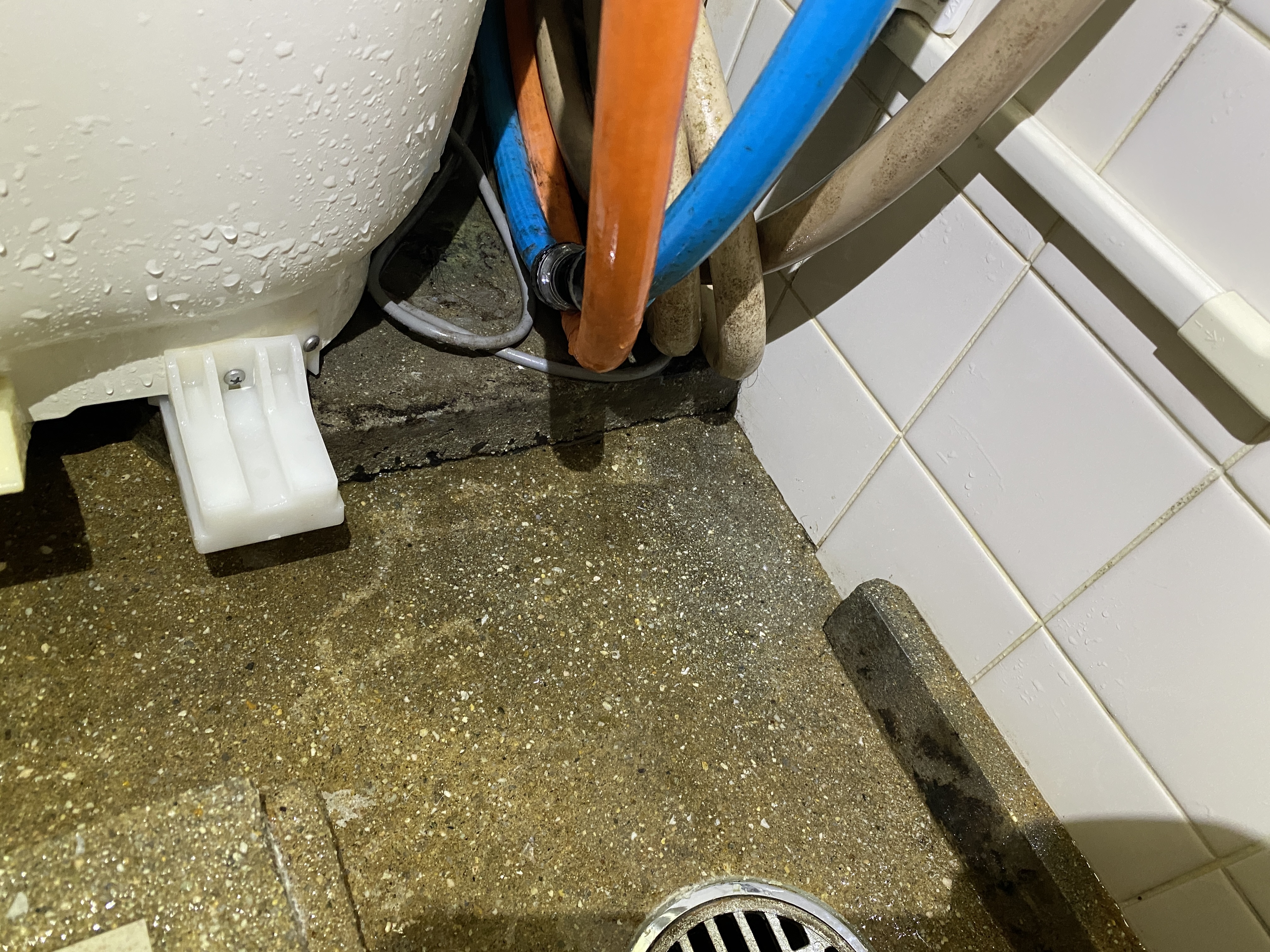 広島県広島市西区の追い焚き配管除菌洗浄の作業後1