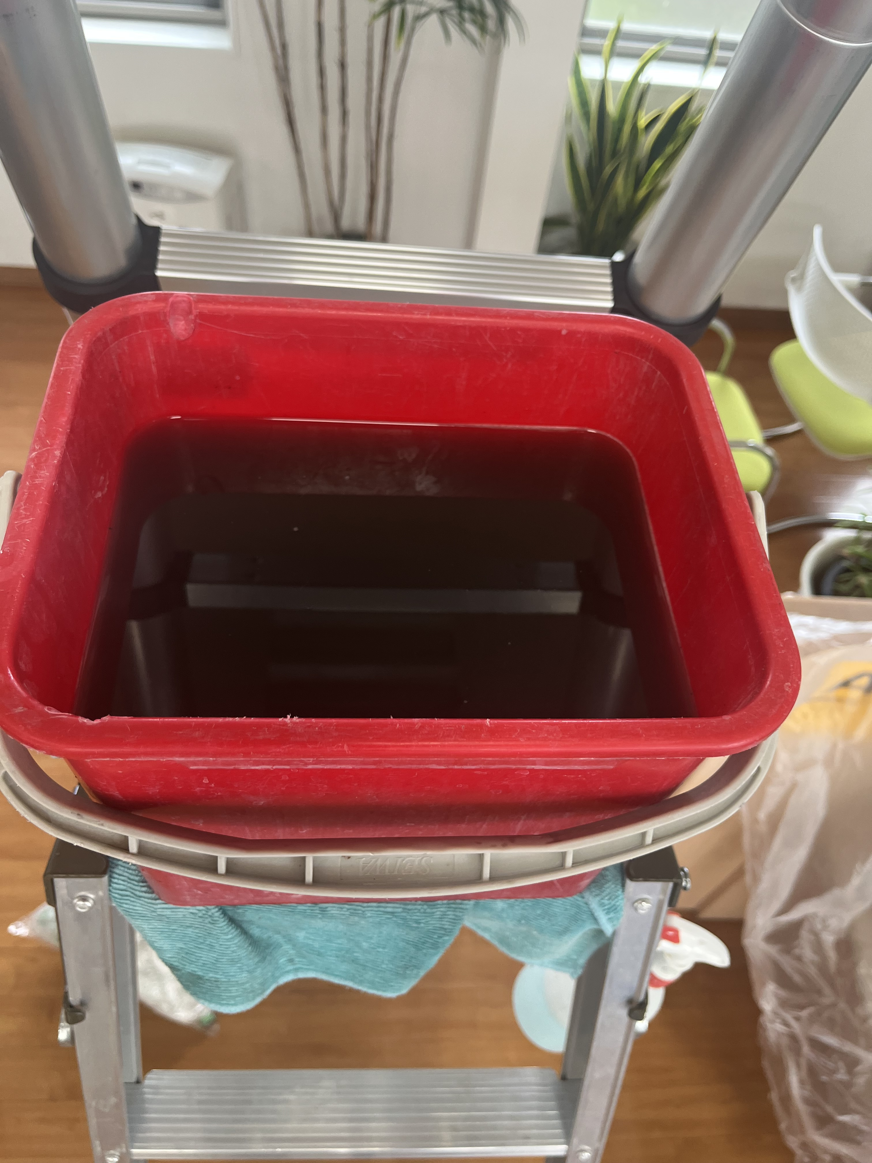 福島県いわき市小名浜の業務用天井埋め込みエアコンの作業後2