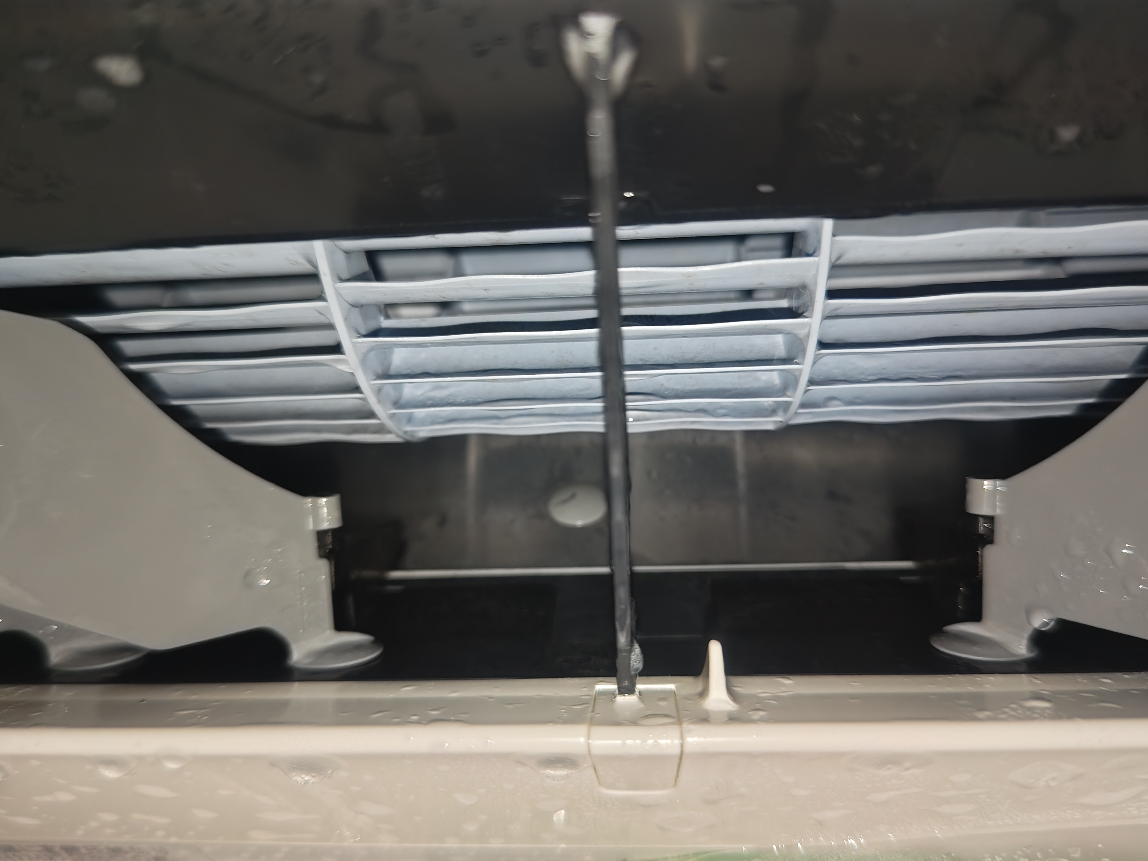 東京都台東区蔵前のお掃除機能付きエアコンの作業後2