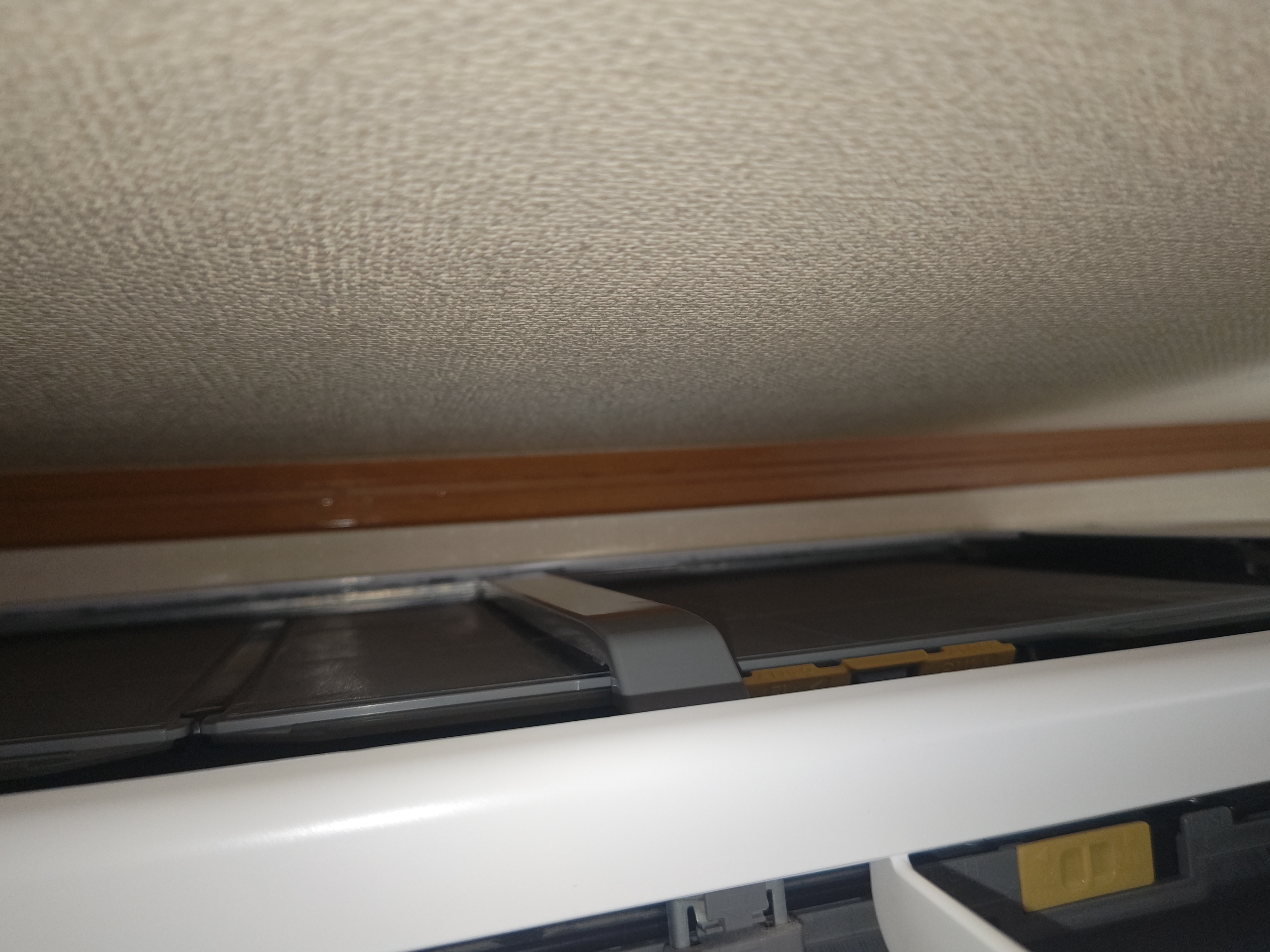 東京都台東区蔵前のお掃除機能付きエアコンの作業前1