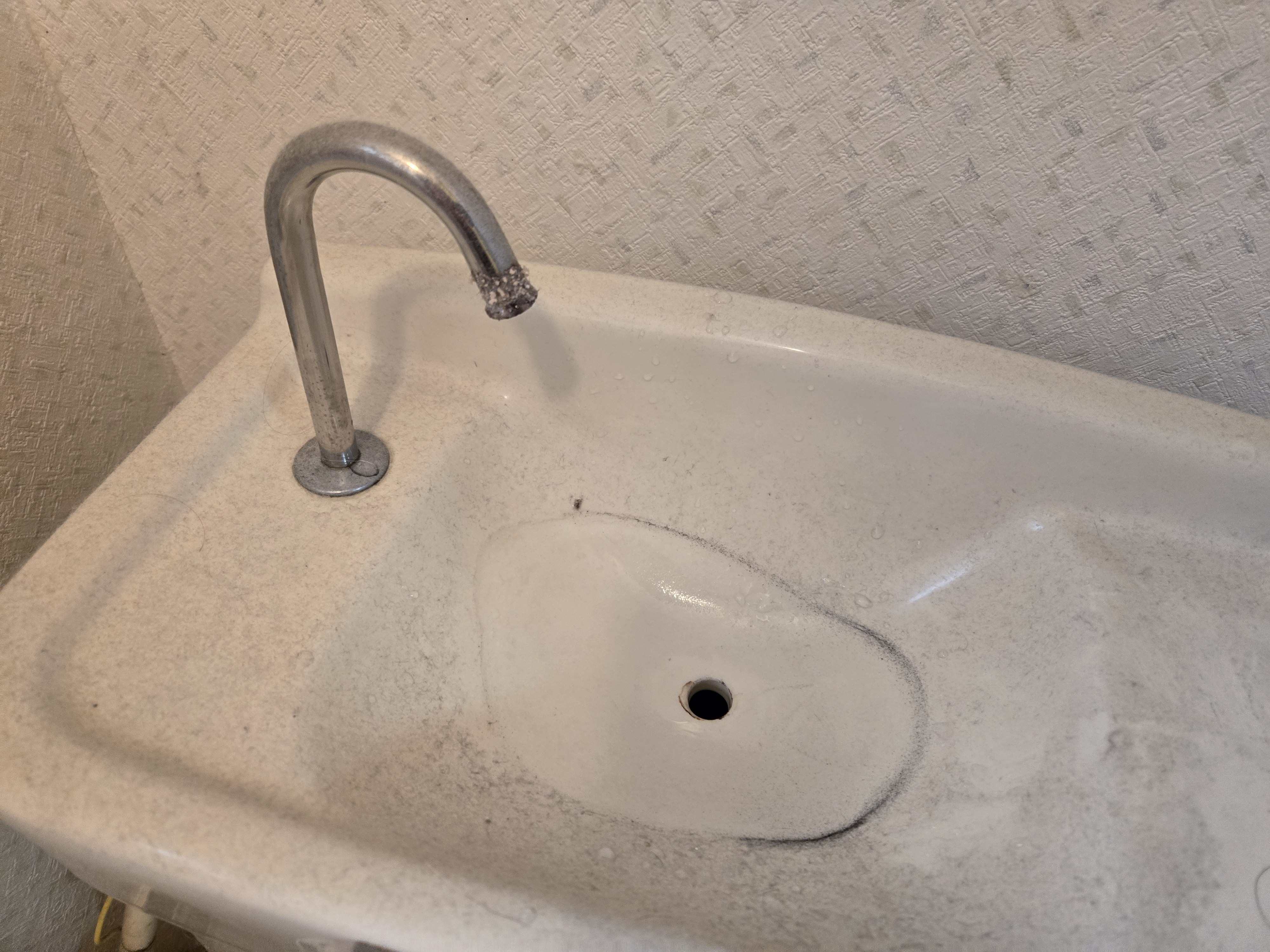 東京都板橋区のトイレクリーニングの作業前2