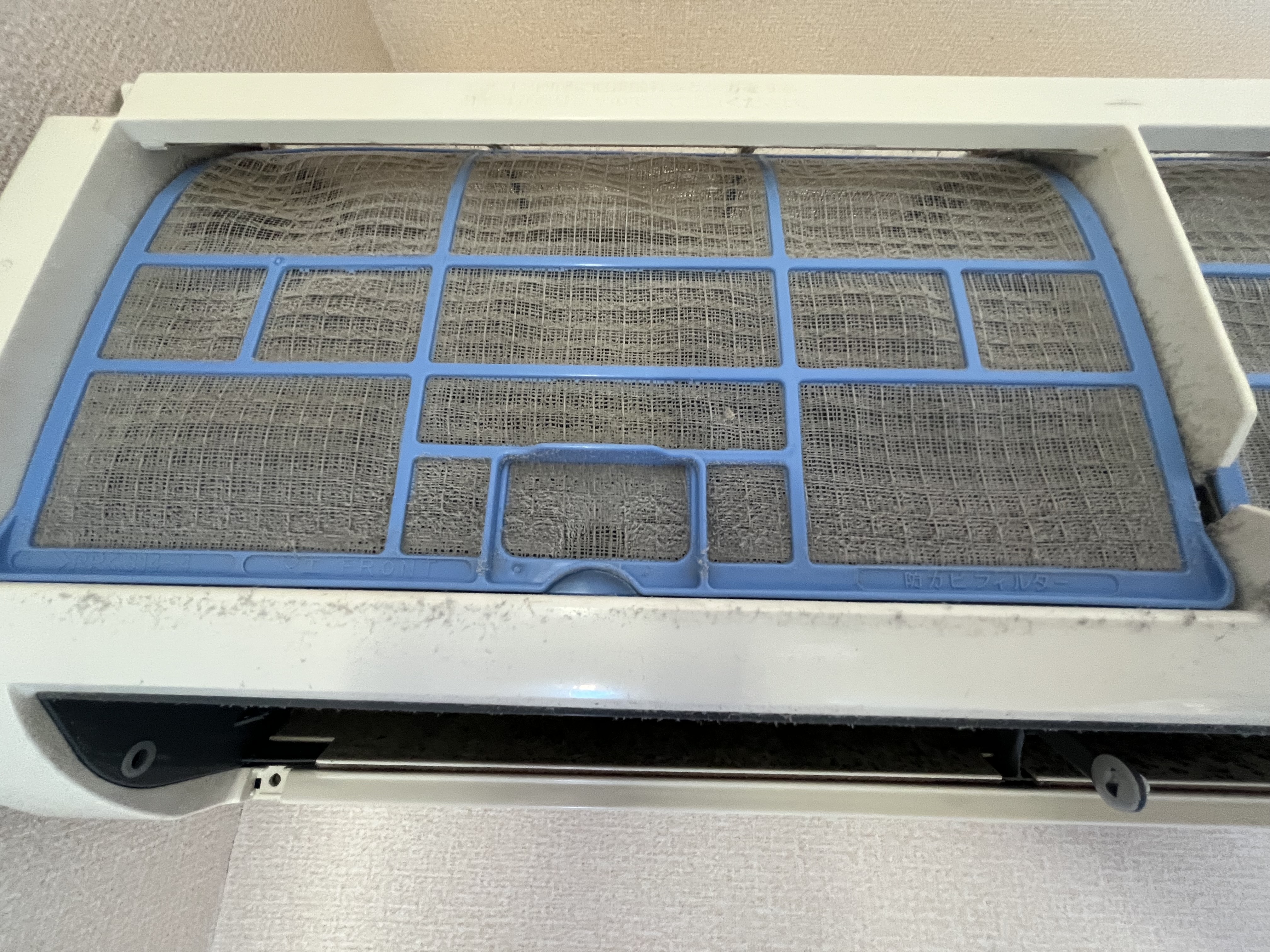 埼玉県入間市の壁掛けエアコンの作業後1