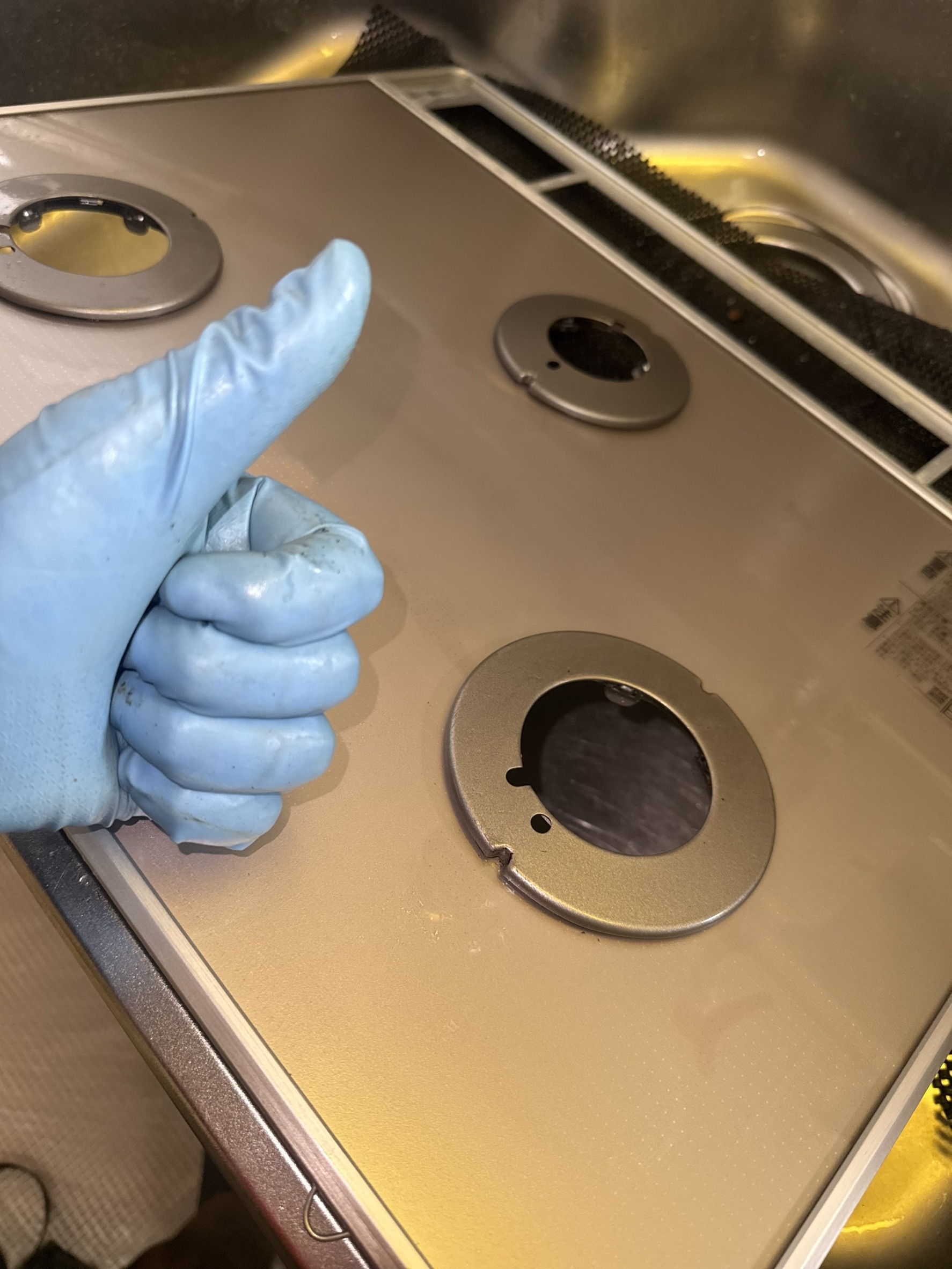 大阪府大阪市城東区のキッチンクリーニングの作業後1