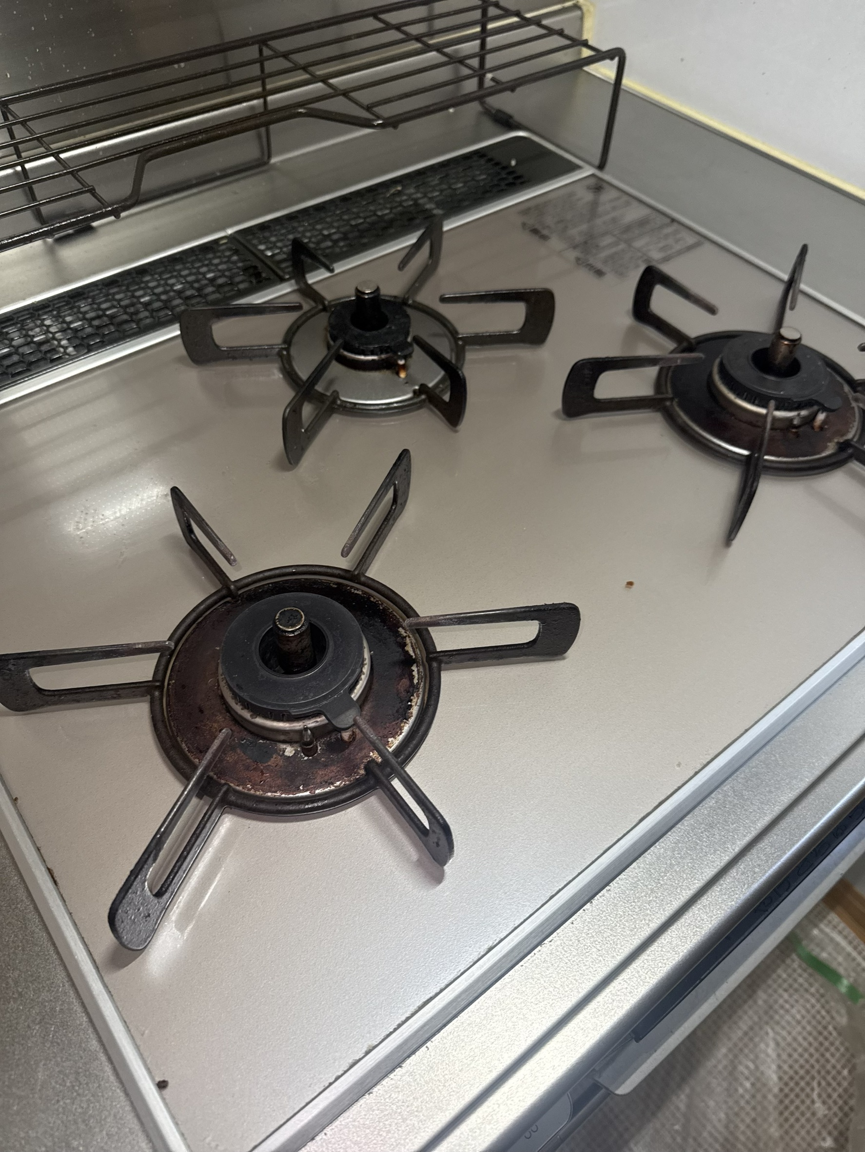 大阪府大阪市城東区のキッチンクリーニングの作業前1