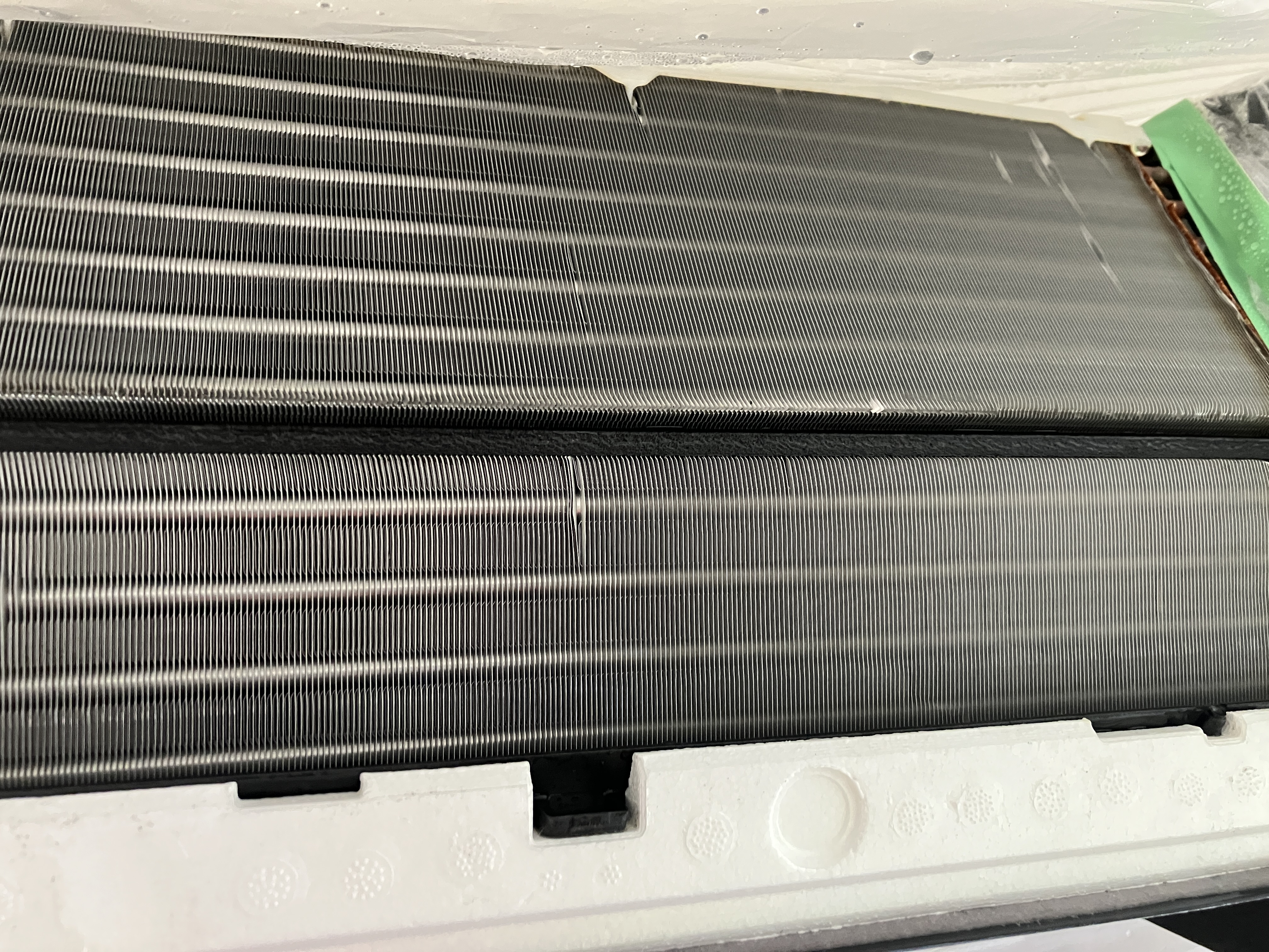 宮城県東松島市の壁掛けエアコンの作業後2