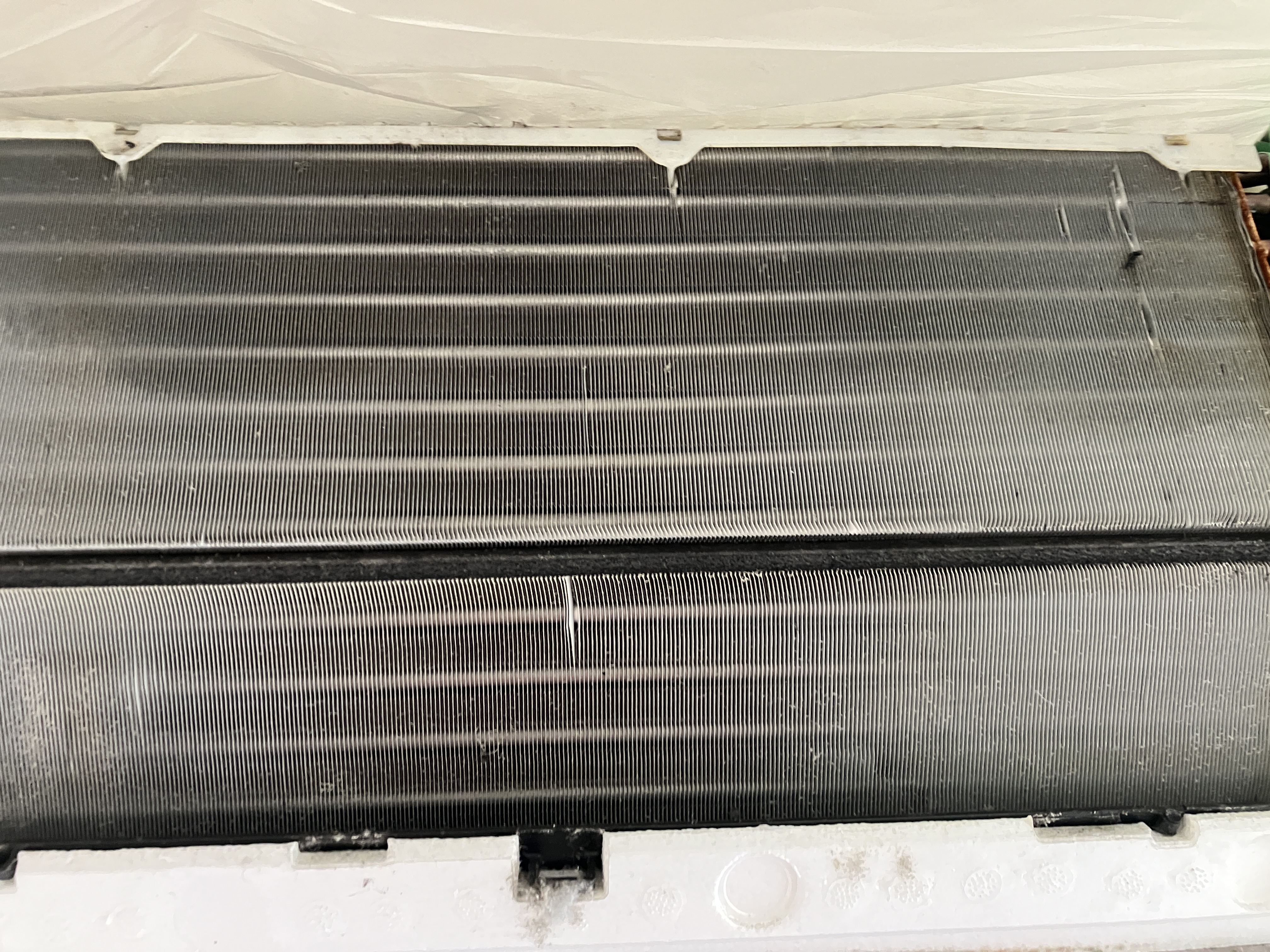 宮城県東松島市の壁掛けエアコンの作業前2