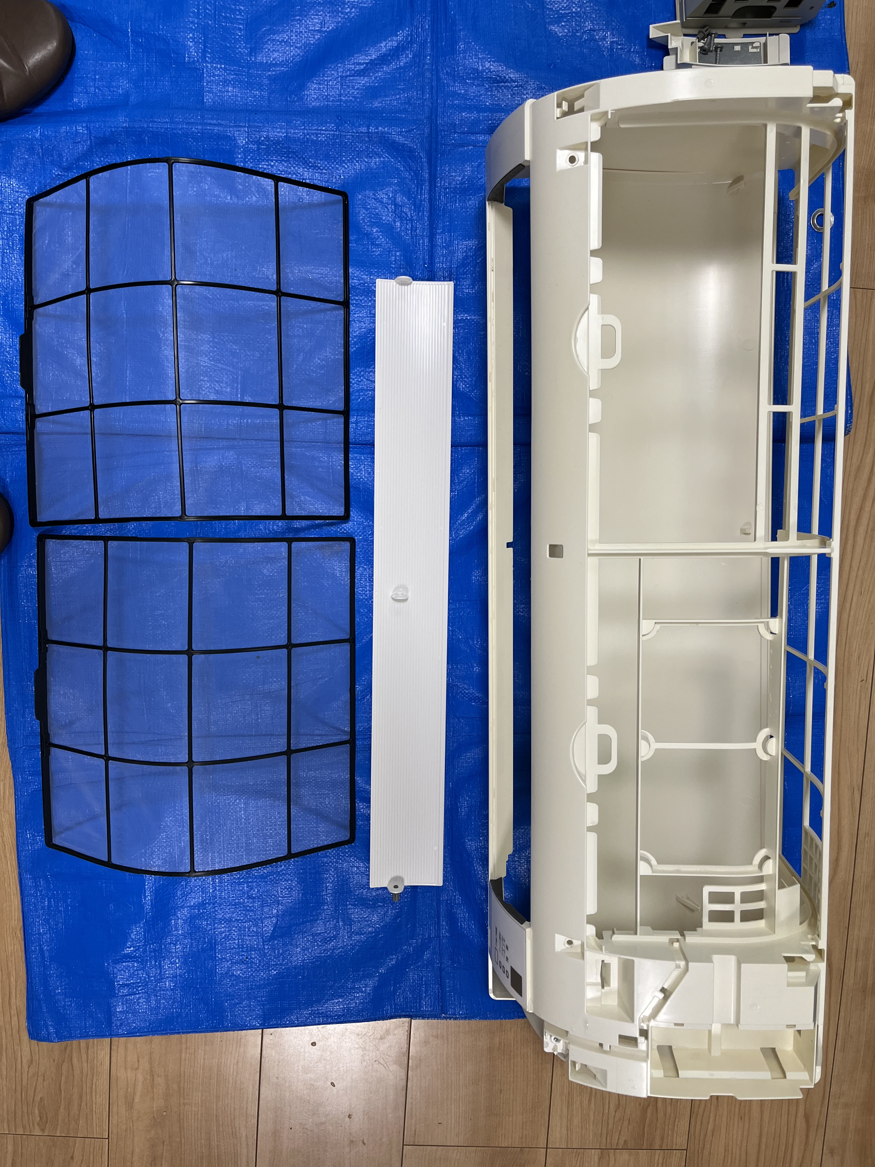 大阪府茨木市の壁掛けエアコンの作業後2